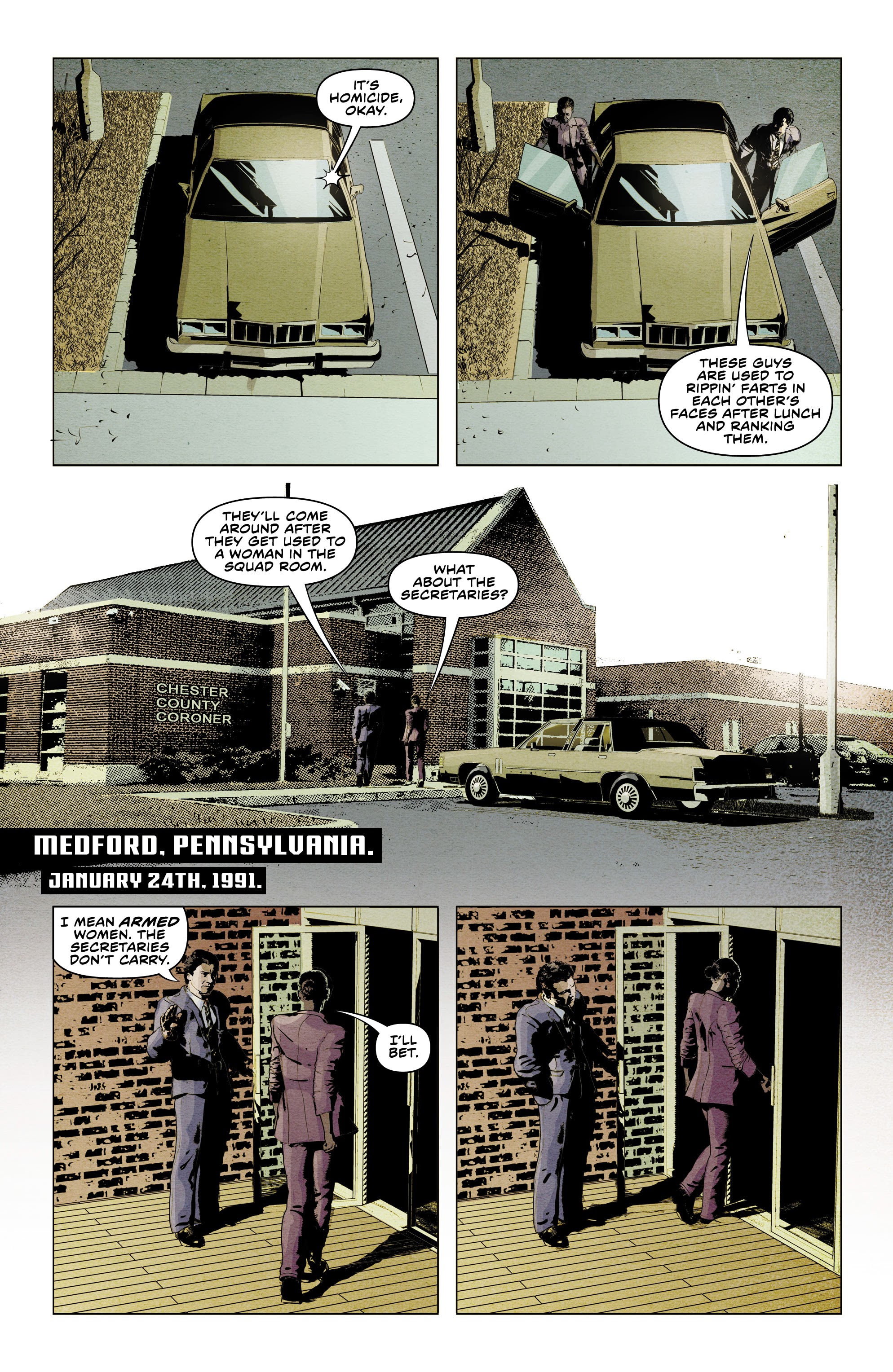 Read online The Fourth Man comic -  Issue #1 - 2