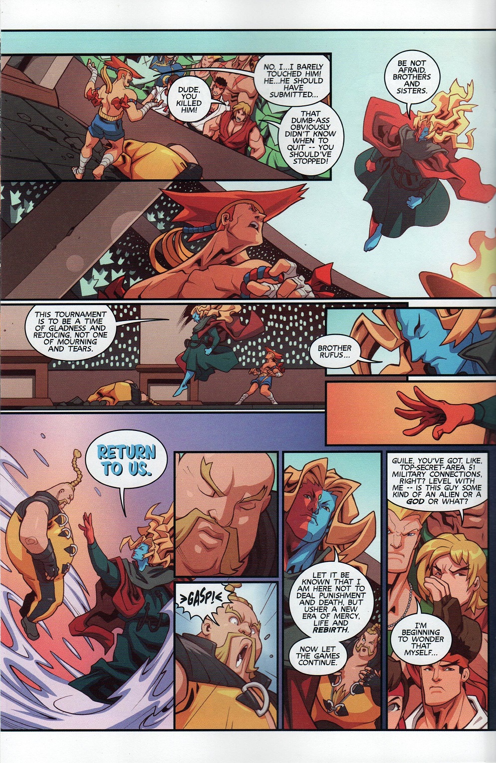Street Fighter Unlimited issue 8 - Page 12