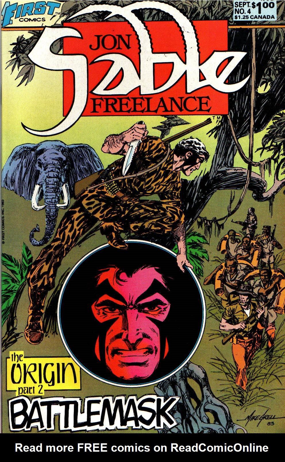 Read online Jon Sable, Freelance comic -  Issue #4 - 1