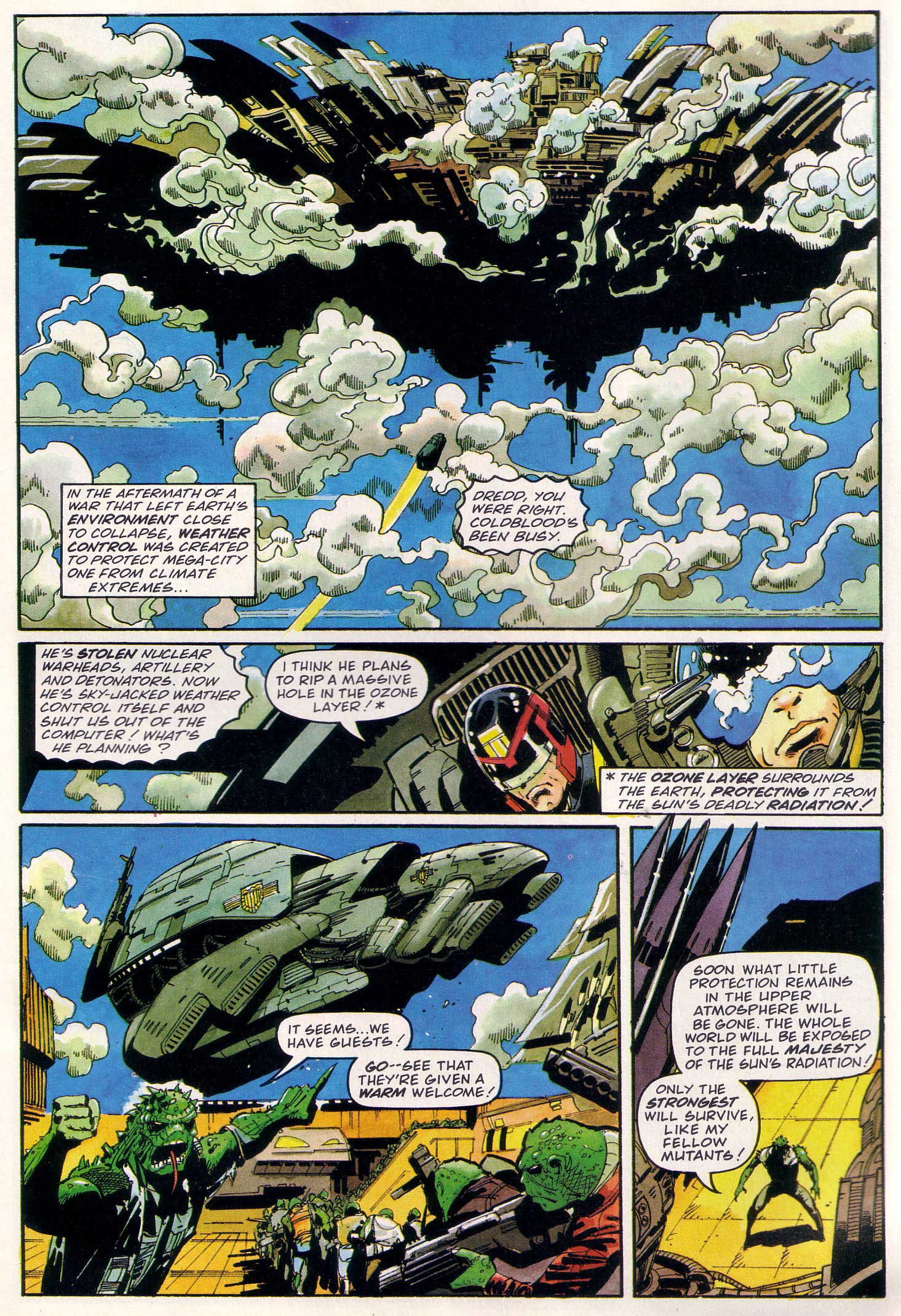 Read online Judge Dredd Lawman of the Future comic -  Issue #2 - 23