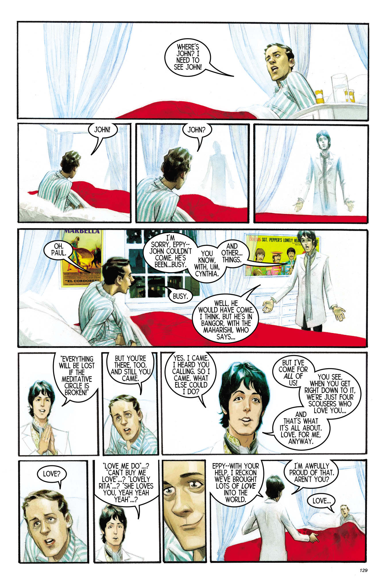 Read online The Fifth Beatle: The Brian Epstein Story comic -  Issue # TPB - 118