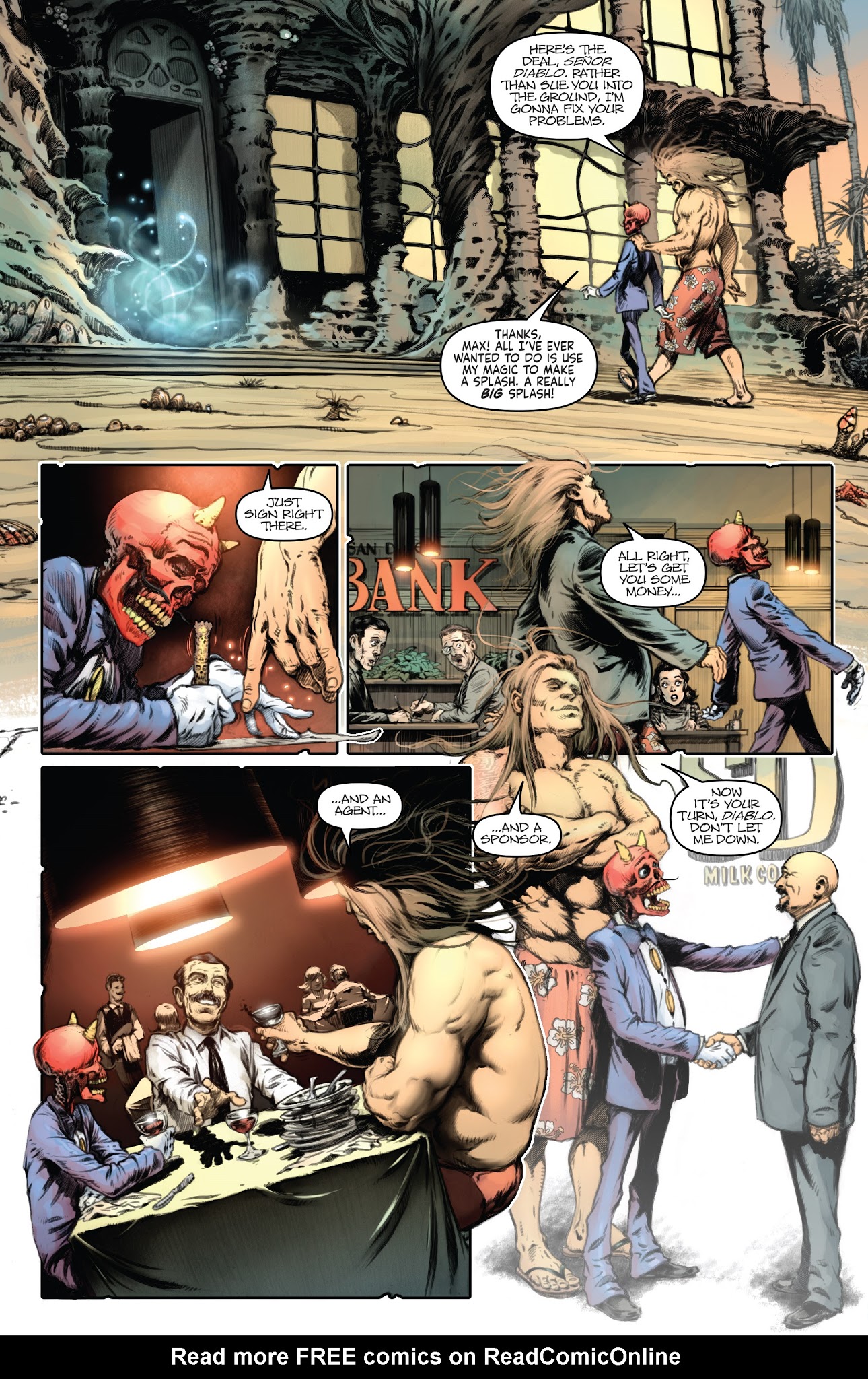 Read online Diablo House comic -  Issue #4 - 8