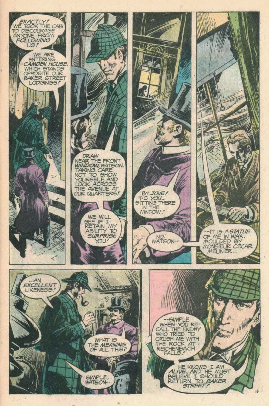 Read online Sherlock Holmes (1975) comic -  Issue # Full - 27