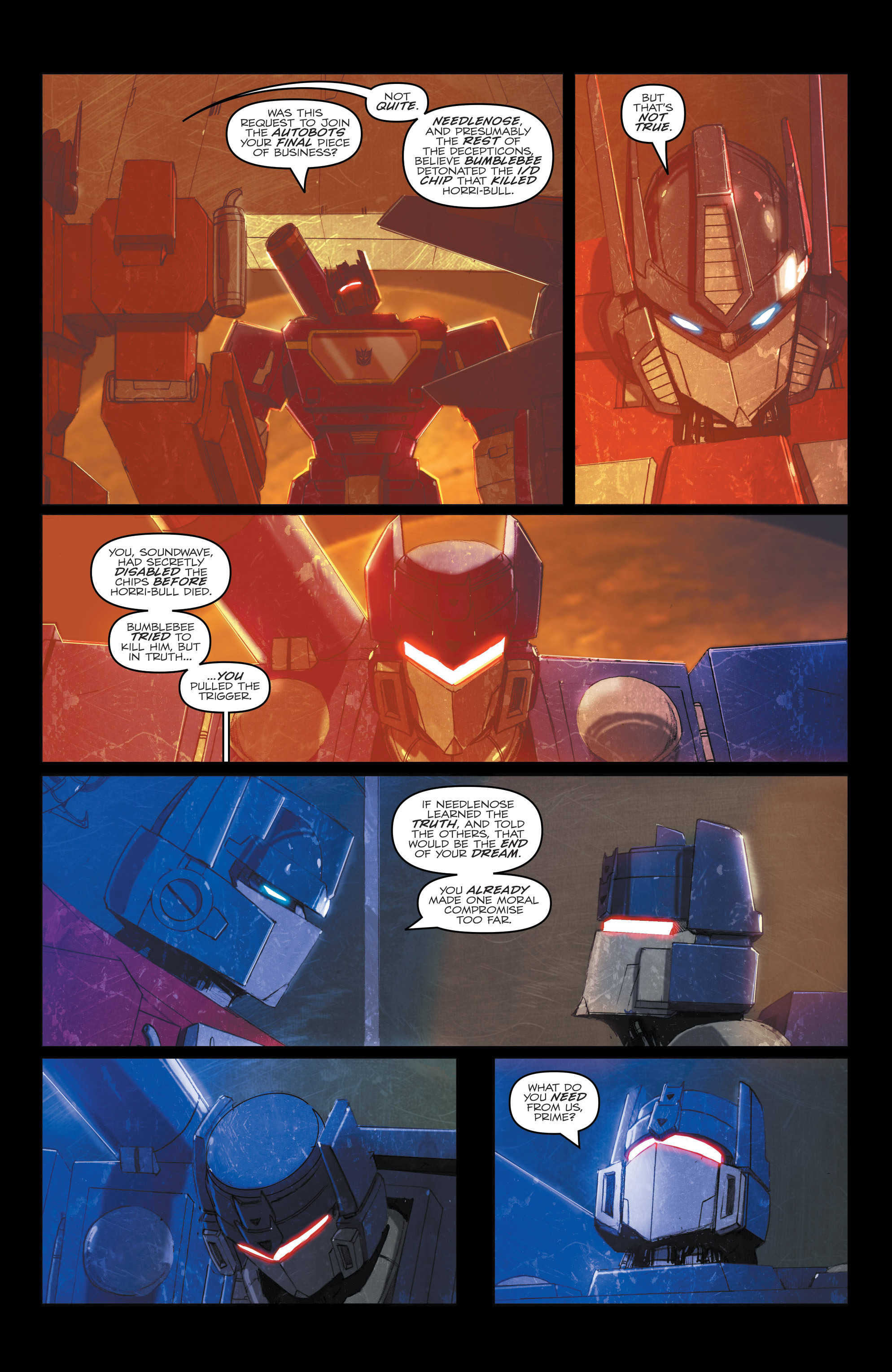 Read online The Transformers (2014) comic -  Issue #52 - 22