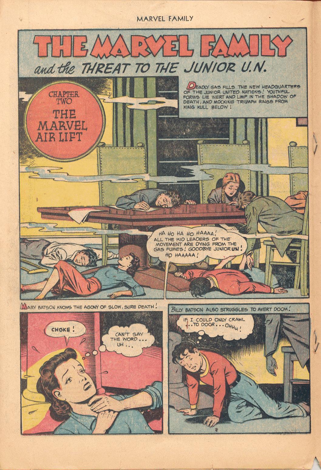 Read online The Marvel Family comic -  Issue #77 - 18
