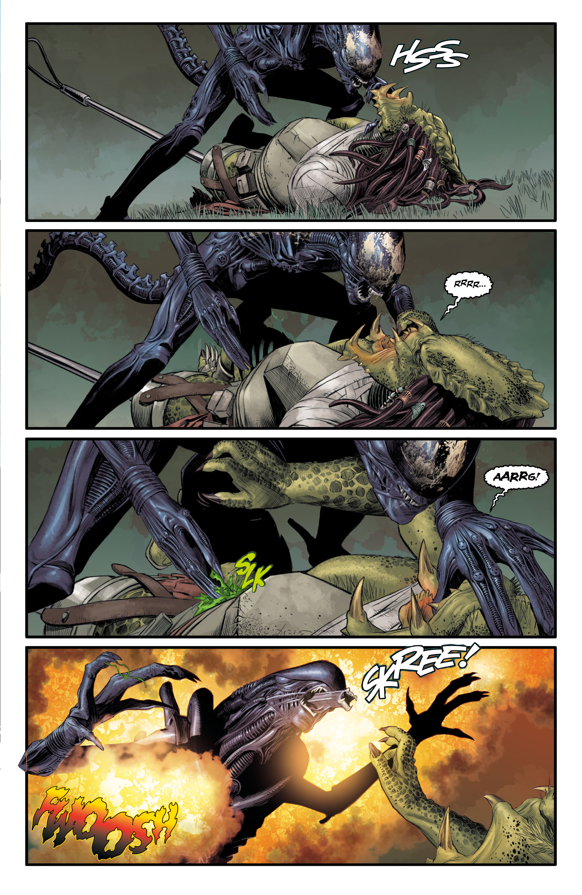 Read online Alien vs. Predator: Thicker Than Blood comic -  Issue # _TPB - 79