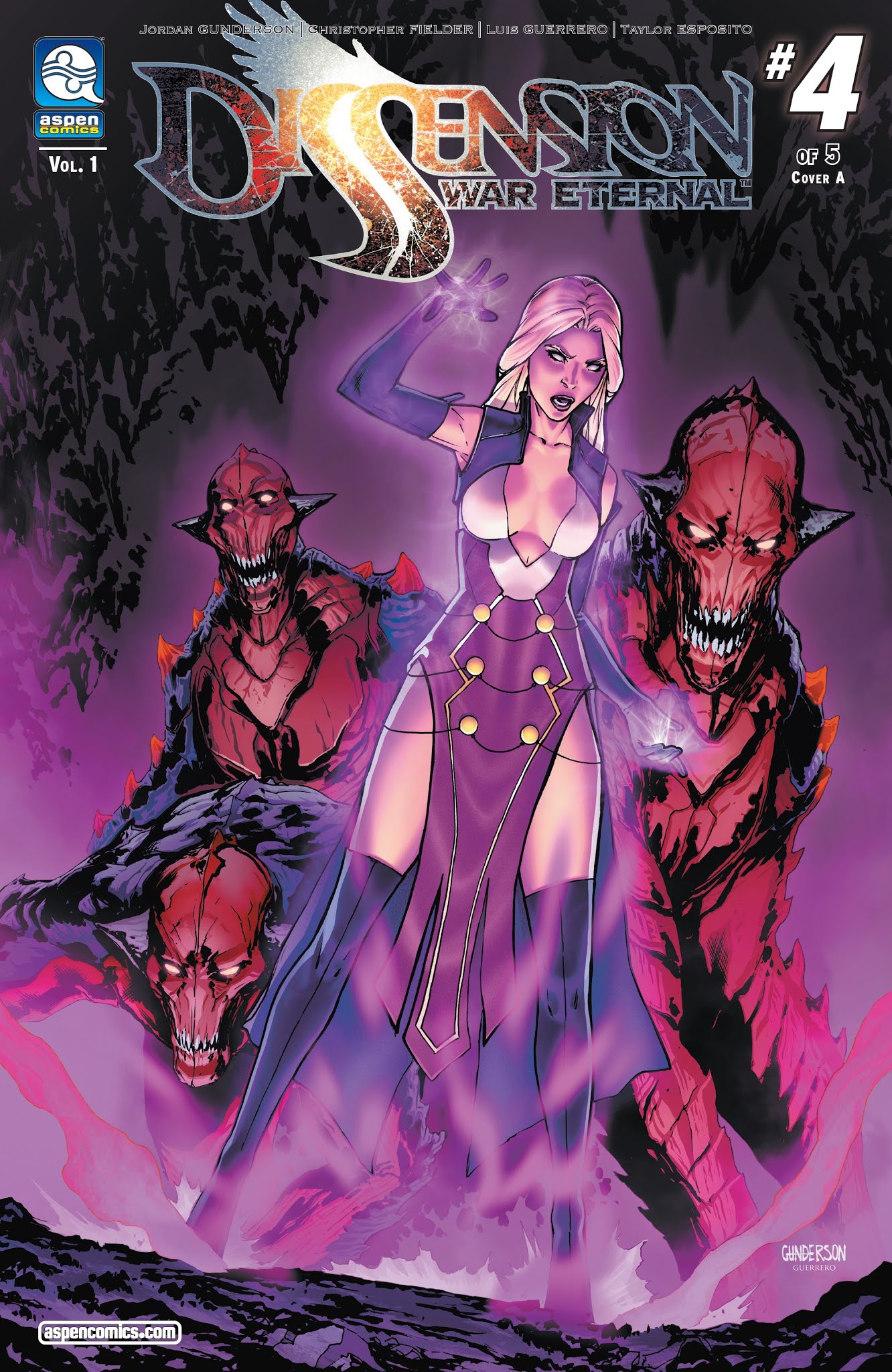 Read online Dissension: War Eternal comic -  Issue #4 - 1