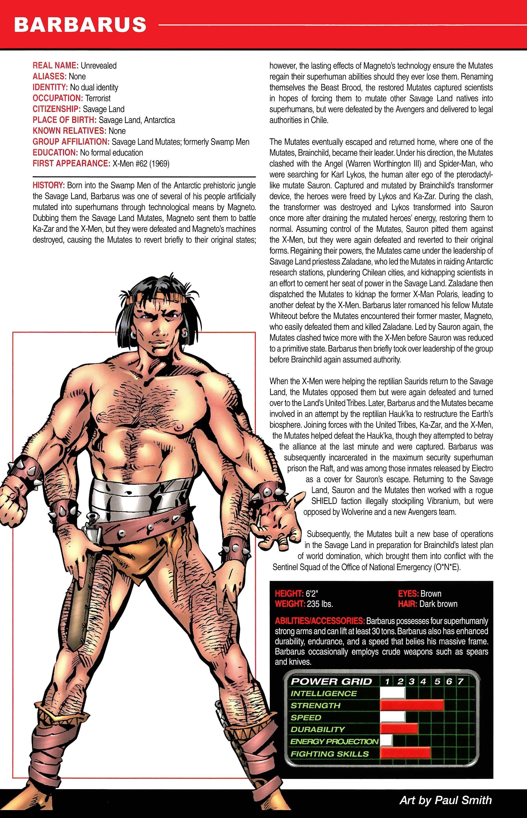 Read online Official Handbook of the Marvel Universe A to Z comic -  Issue # TPB 1 (Part 2) - 58