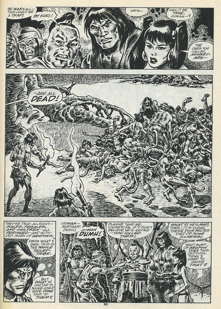Read online The Savage Sword Of Conan comic -  Issue #193 - 55