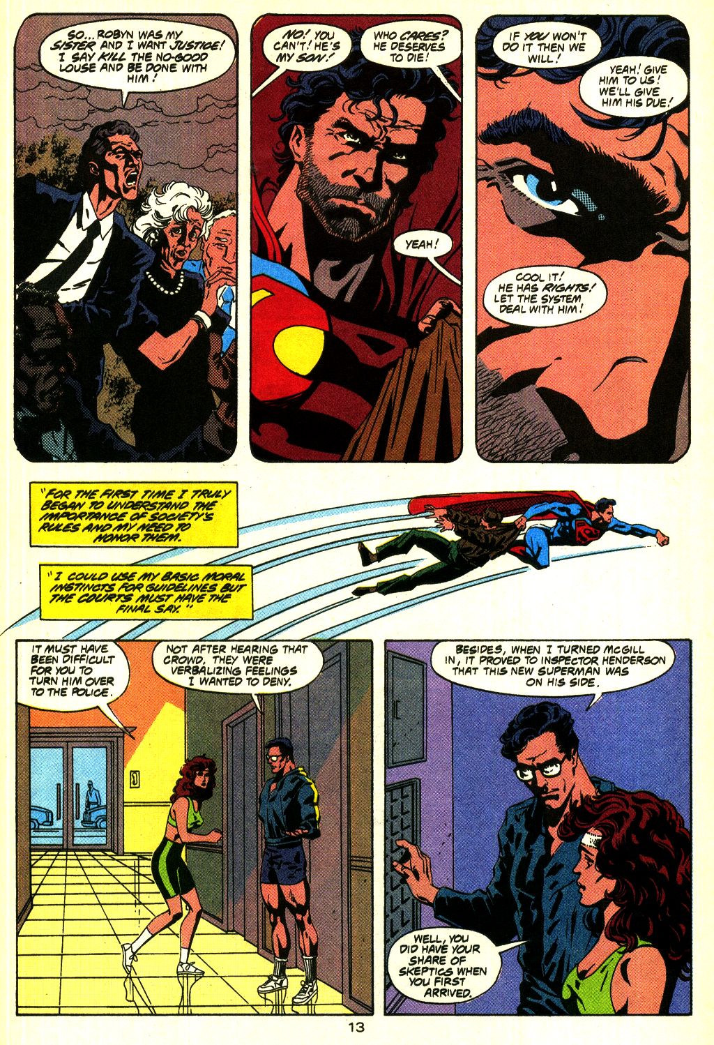 Read online Superman (1987) comic -  Issue #72 - 14
