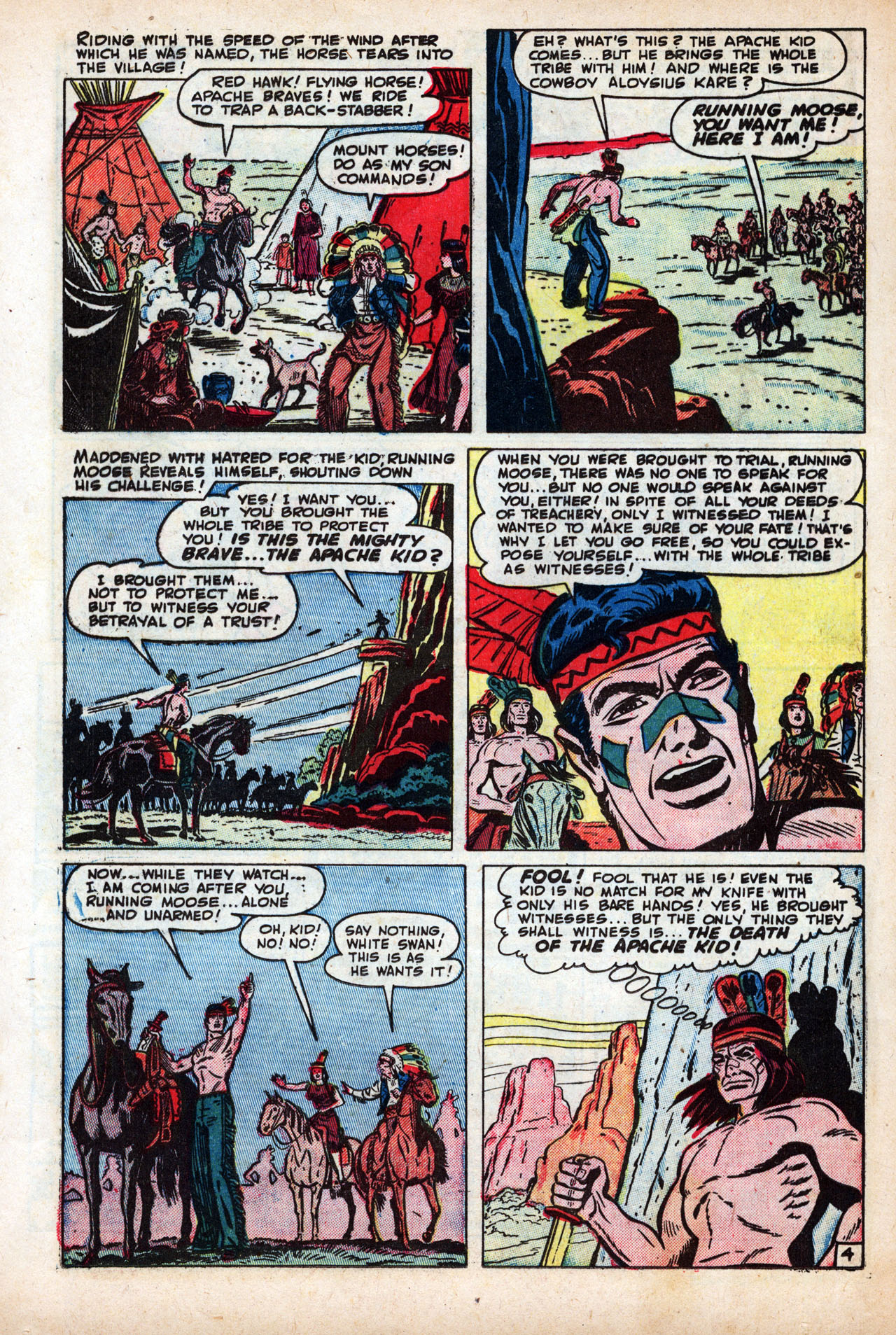 Read online Apache Kid comic -  Issue #9 - 16