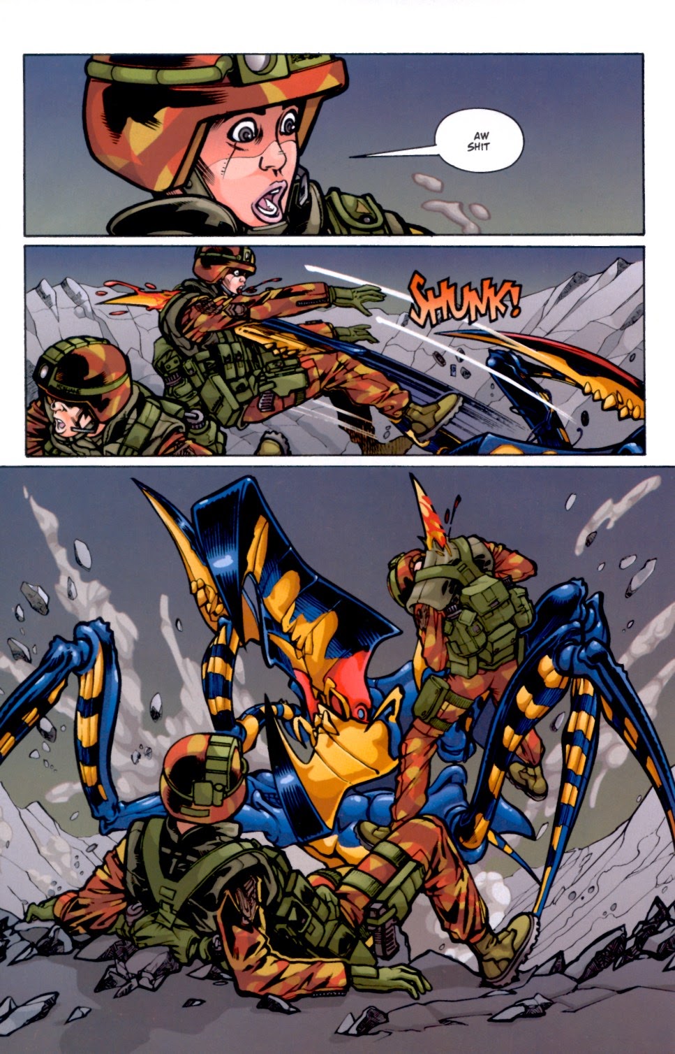 Read online Starship Troopers: Insect Touch comic -  Issue #2 - 12