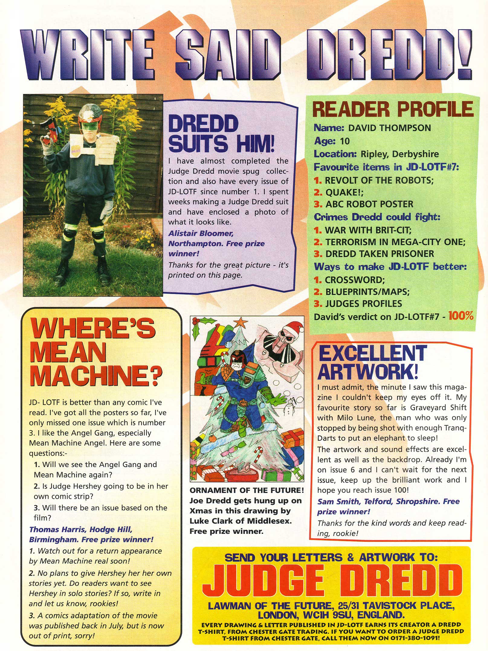 Read online Judge Dredd Lawman of the Future comic -  Issue #11 - 25