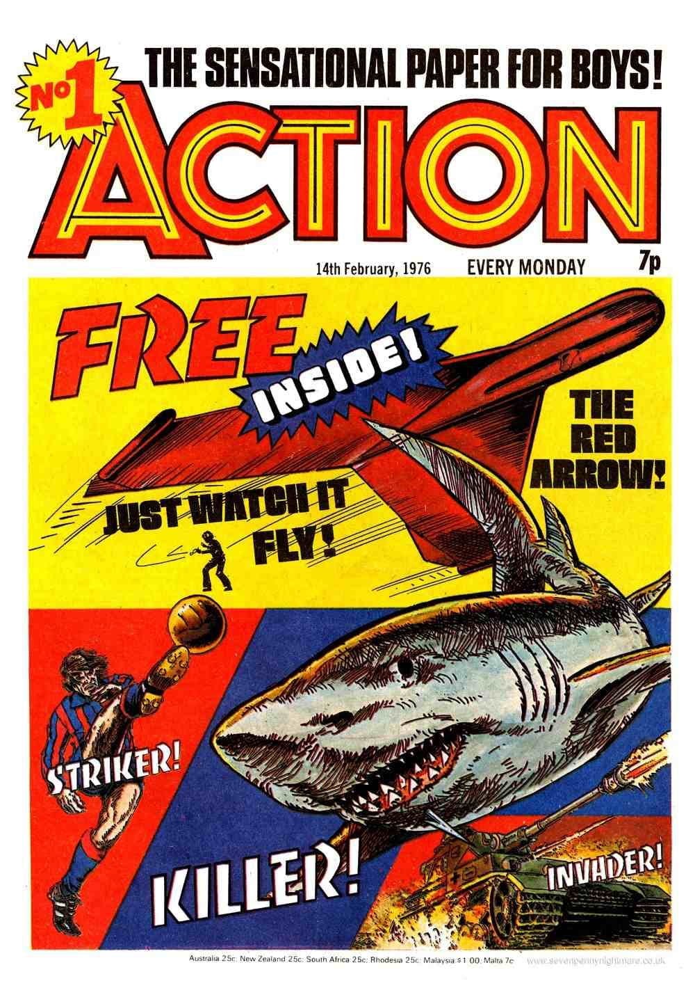 Read online Action (1976) comic -  Issue #1 - 1