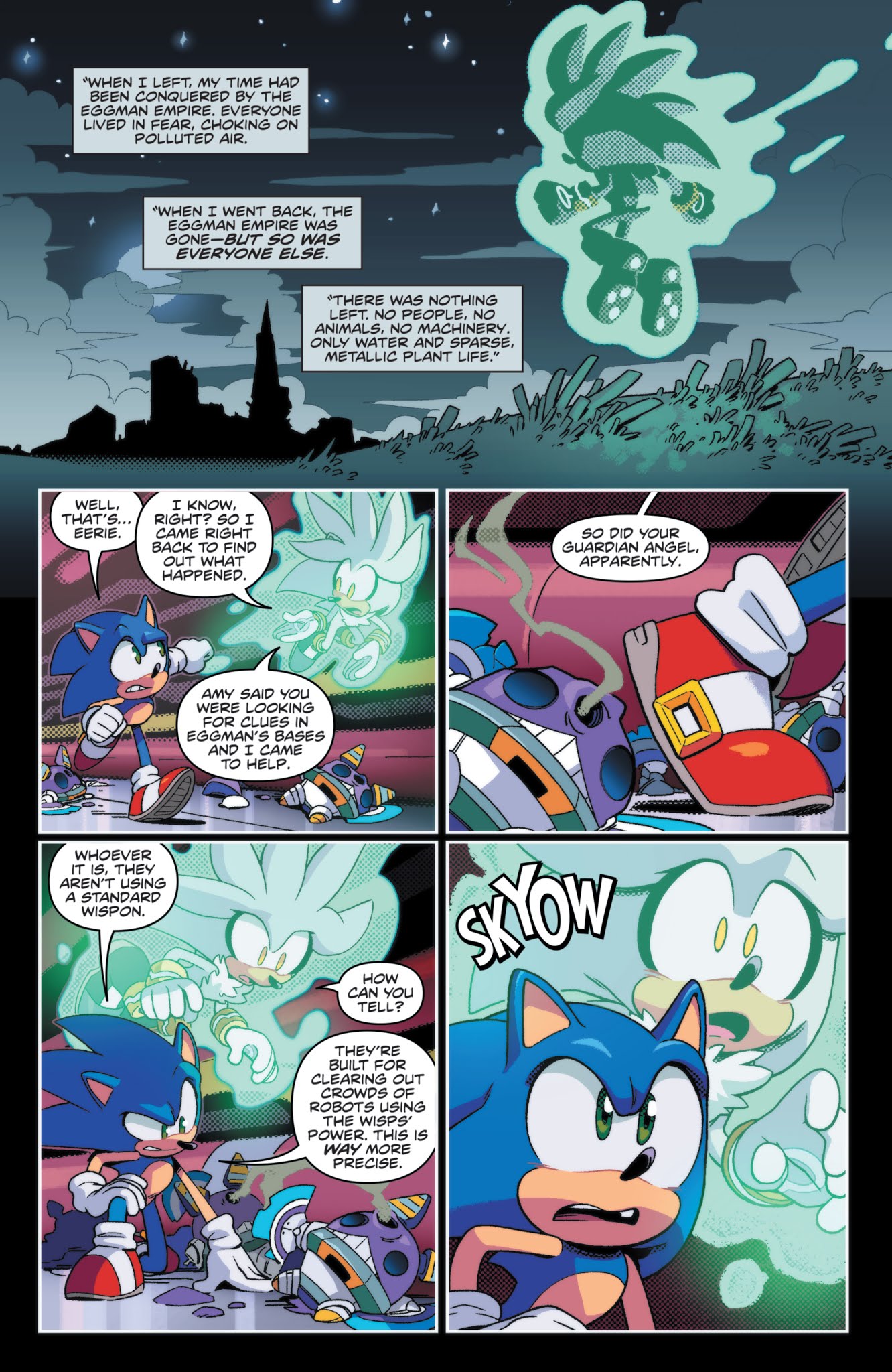 Read online Sonic the Hedgehog (2018) comic -  Issue #8 - 11