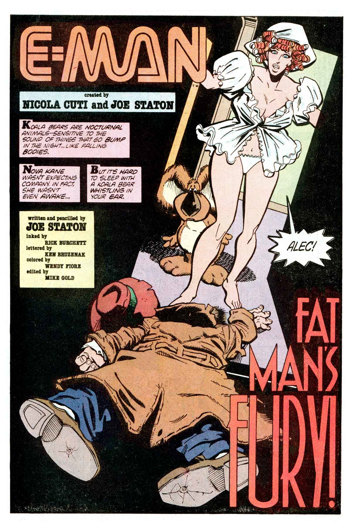 Read online E-Man (1983) comic -  Issue #15 - 3
