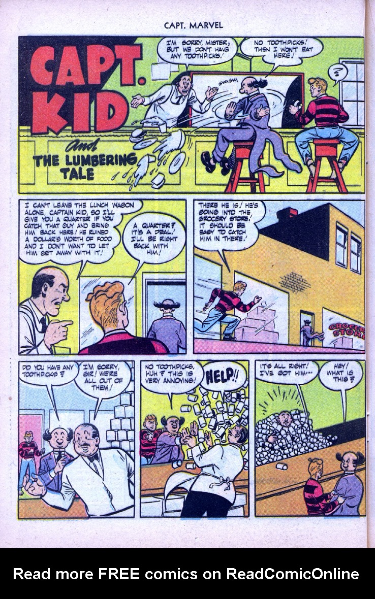 Read online Captain Marvel Adventures comic -  Issue #104 - 36