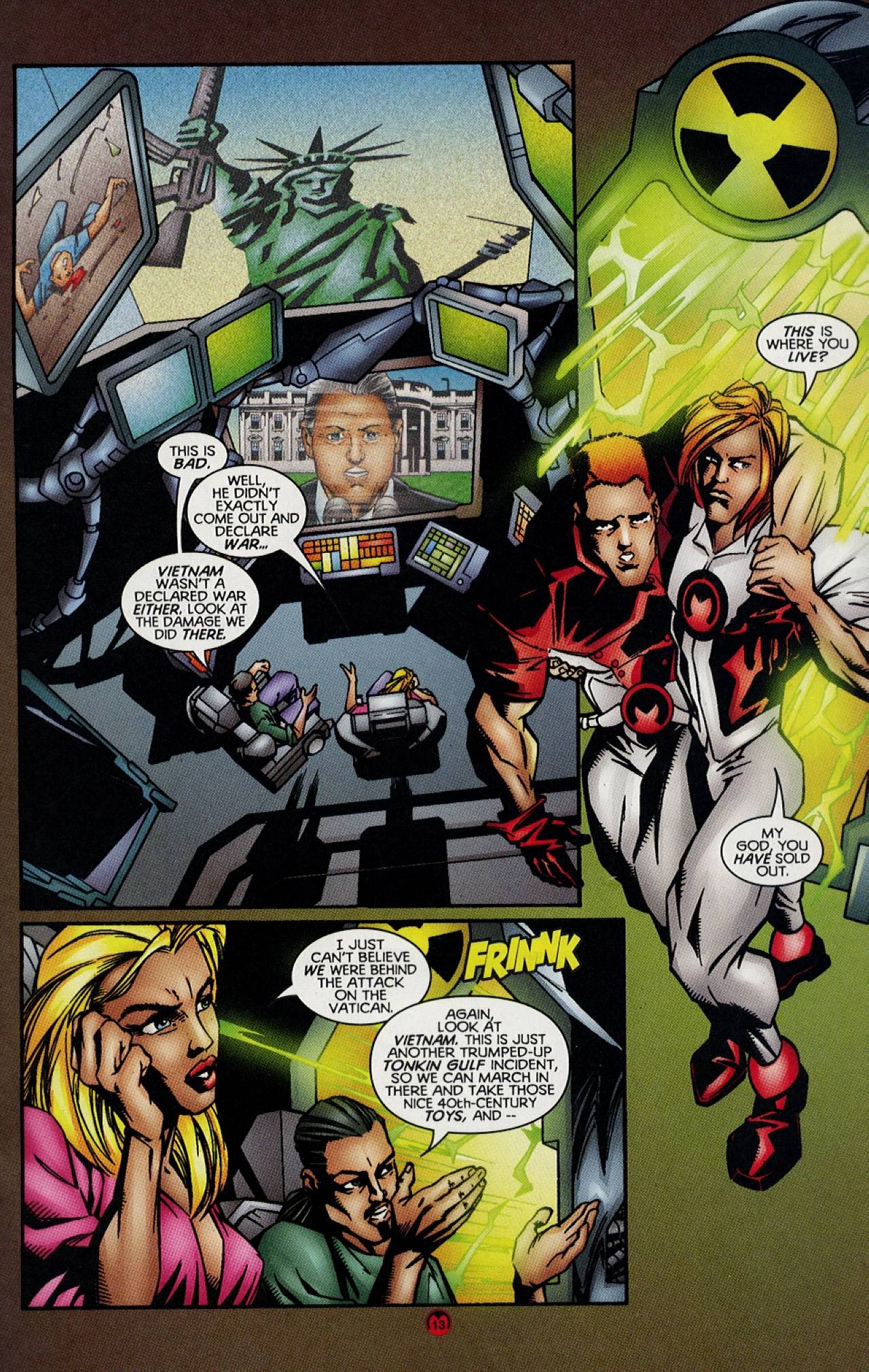 Read online Magnus Robot Fighter (1997) comic -  Issue #12 - 11