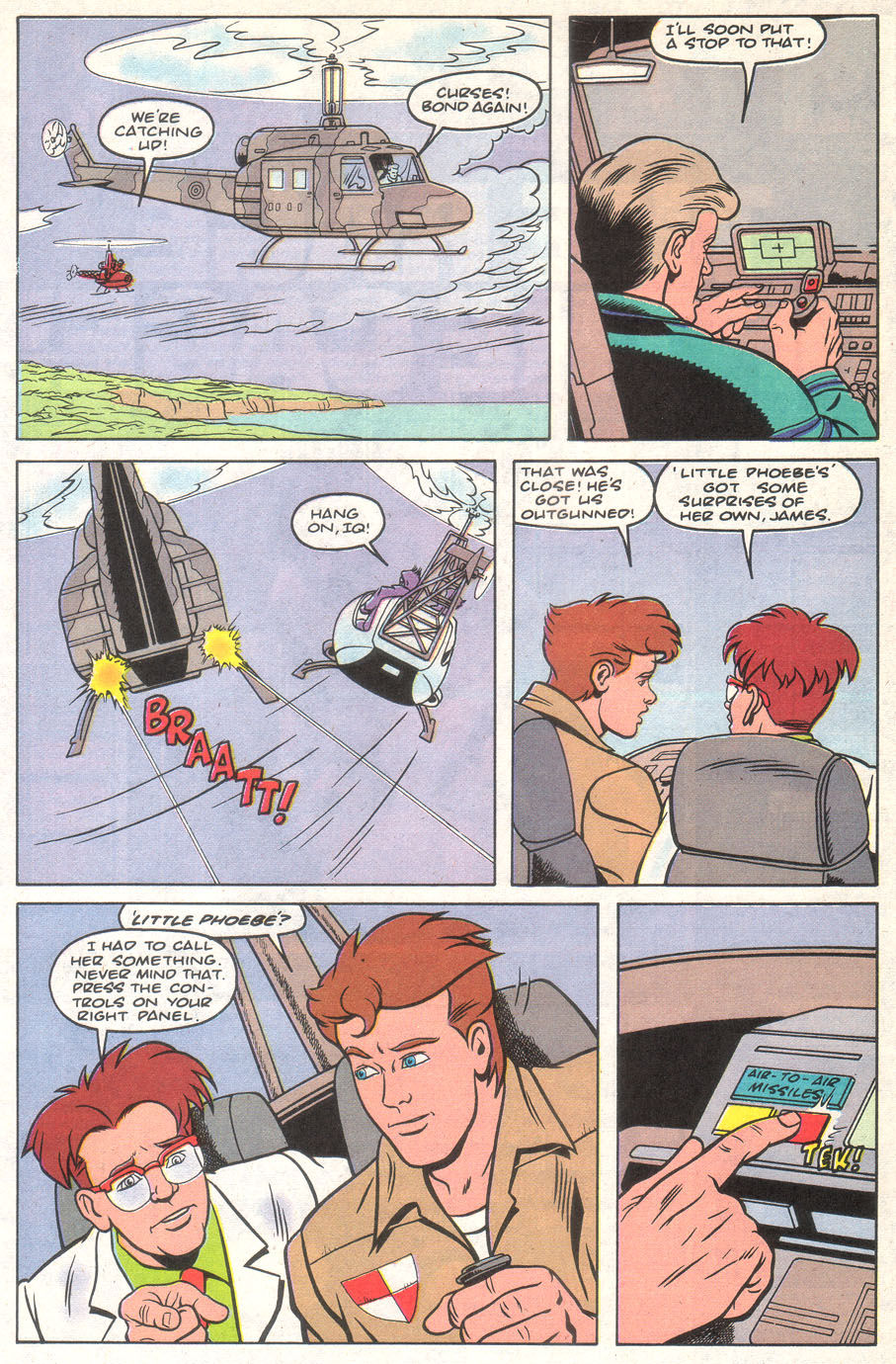 Read online James Bond Jr. comic -  Issue #10 - 24