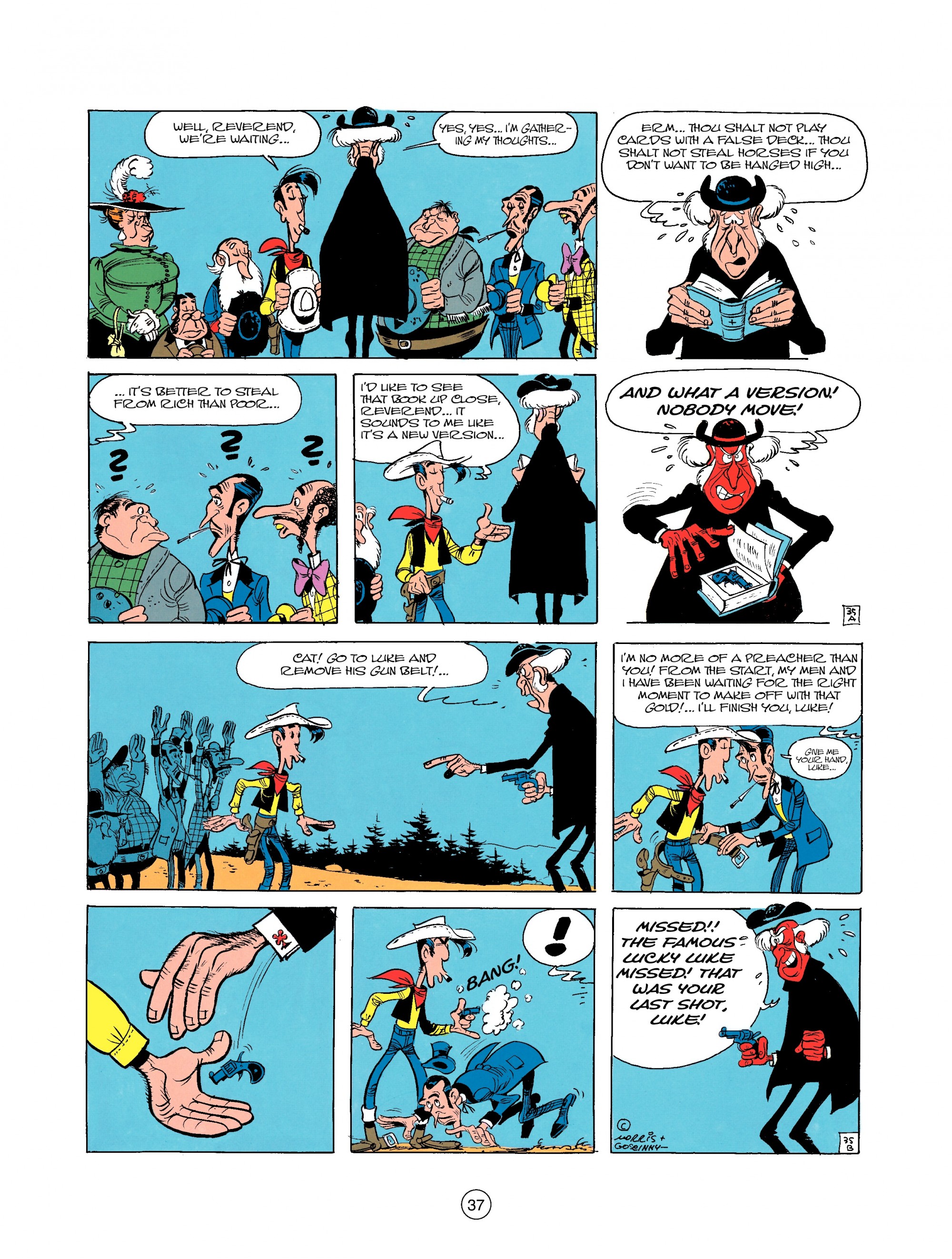 Read online A Lucky Luke Adventure comic -  Issue #25 - 37