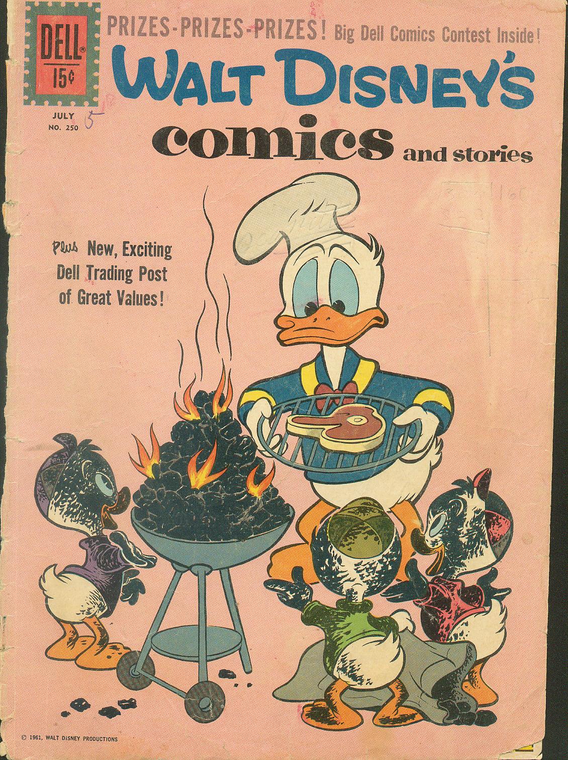 Read online Walt Disney's Comics and Stories comic -  Issue #250 - 1