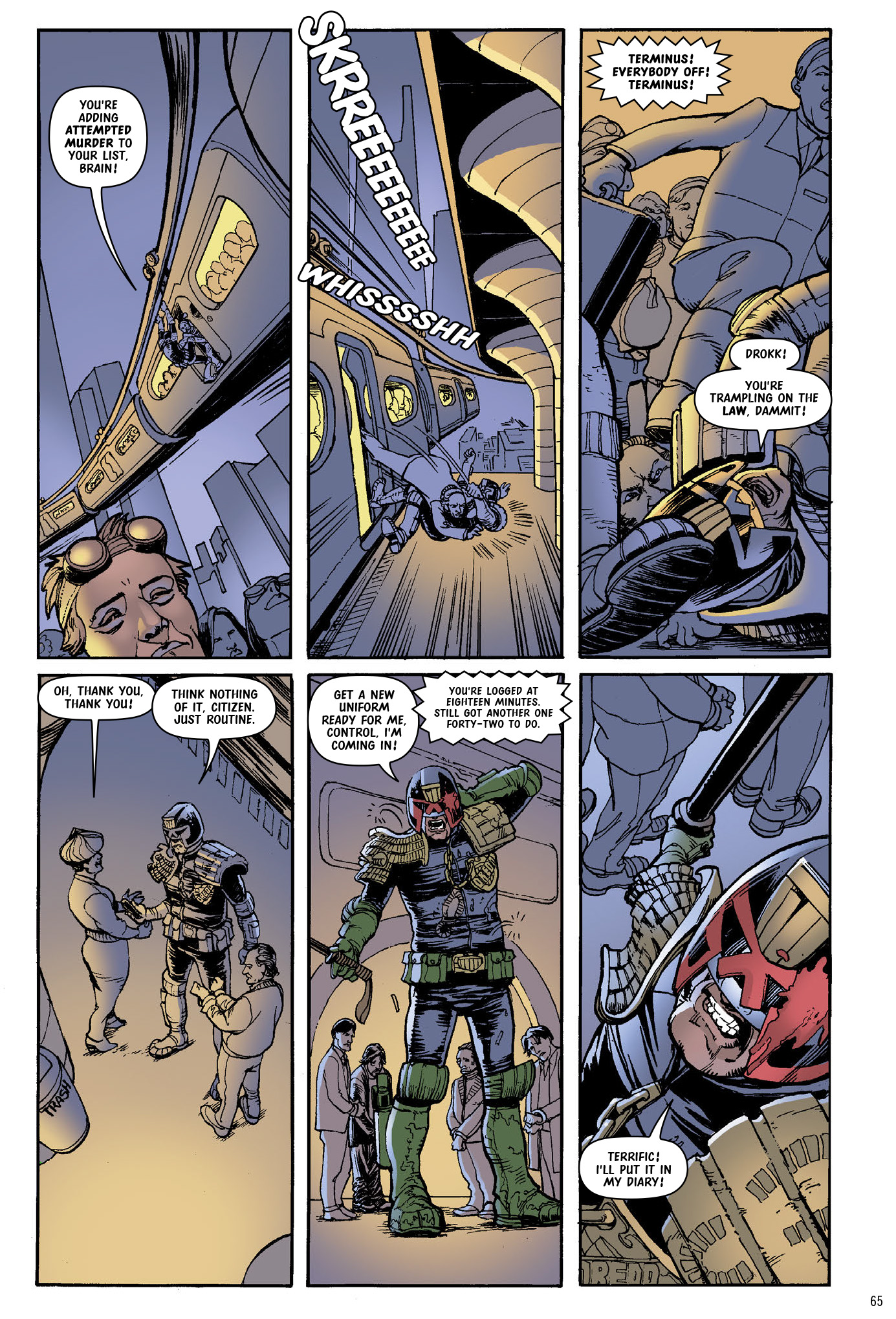 Read online Judge Dredd: The Complete Case Files comic -  Issue # TPB 36 (Part 1) - 67