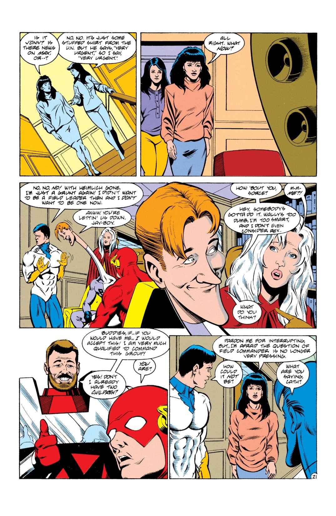 Read online Justice League Europe comic -  Issue #31 - 22