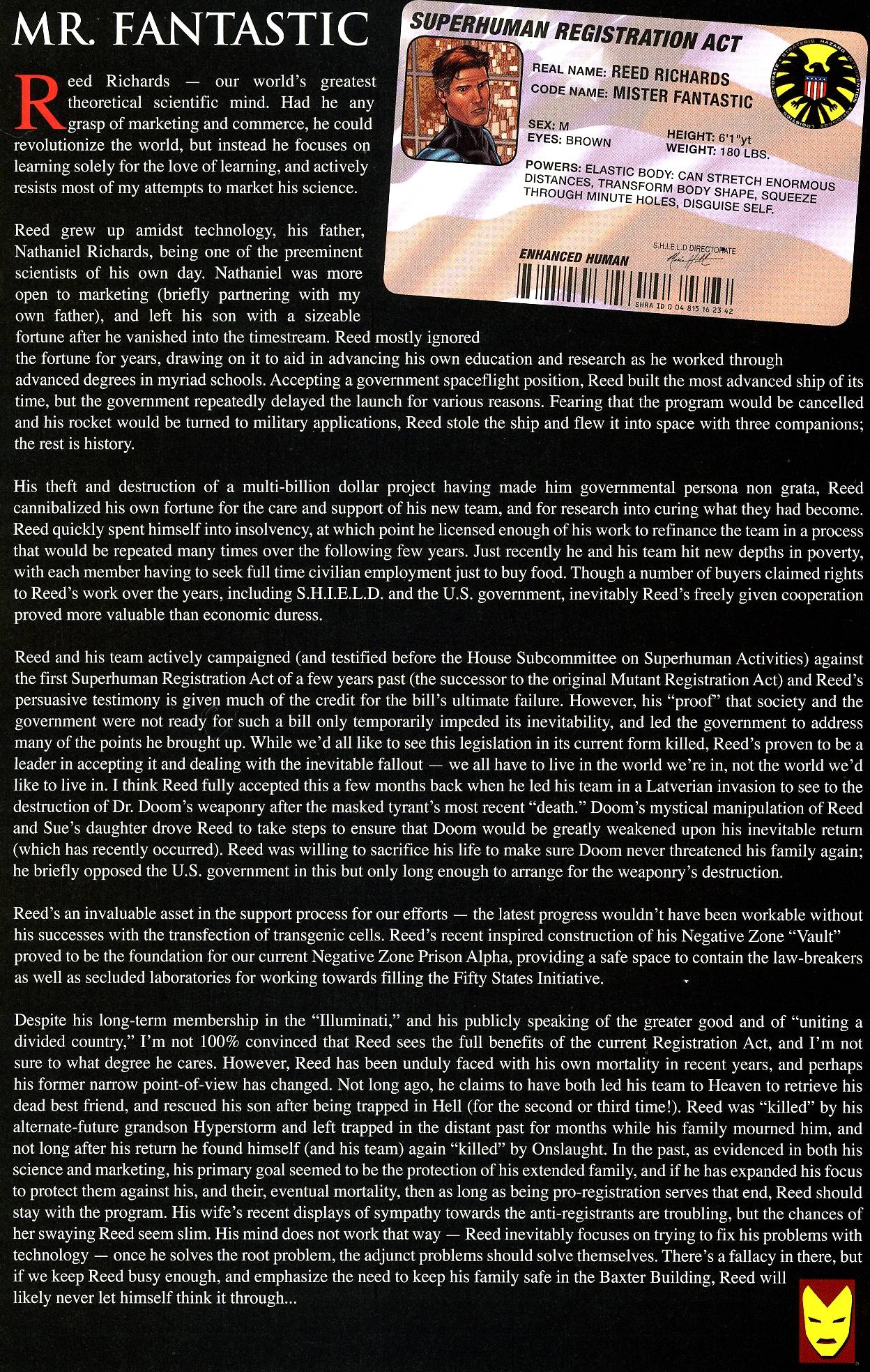 Read online Civil War Files comic -  Issue # Full - 24