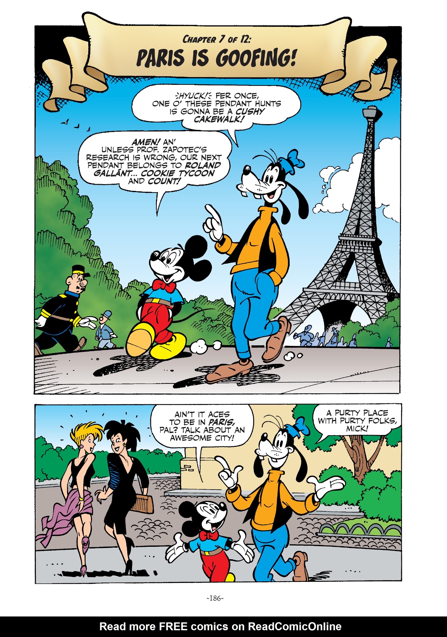 Read online Mickey and Donald: The Search For the Zodiac Stone comic -  Issue # TPB - 185