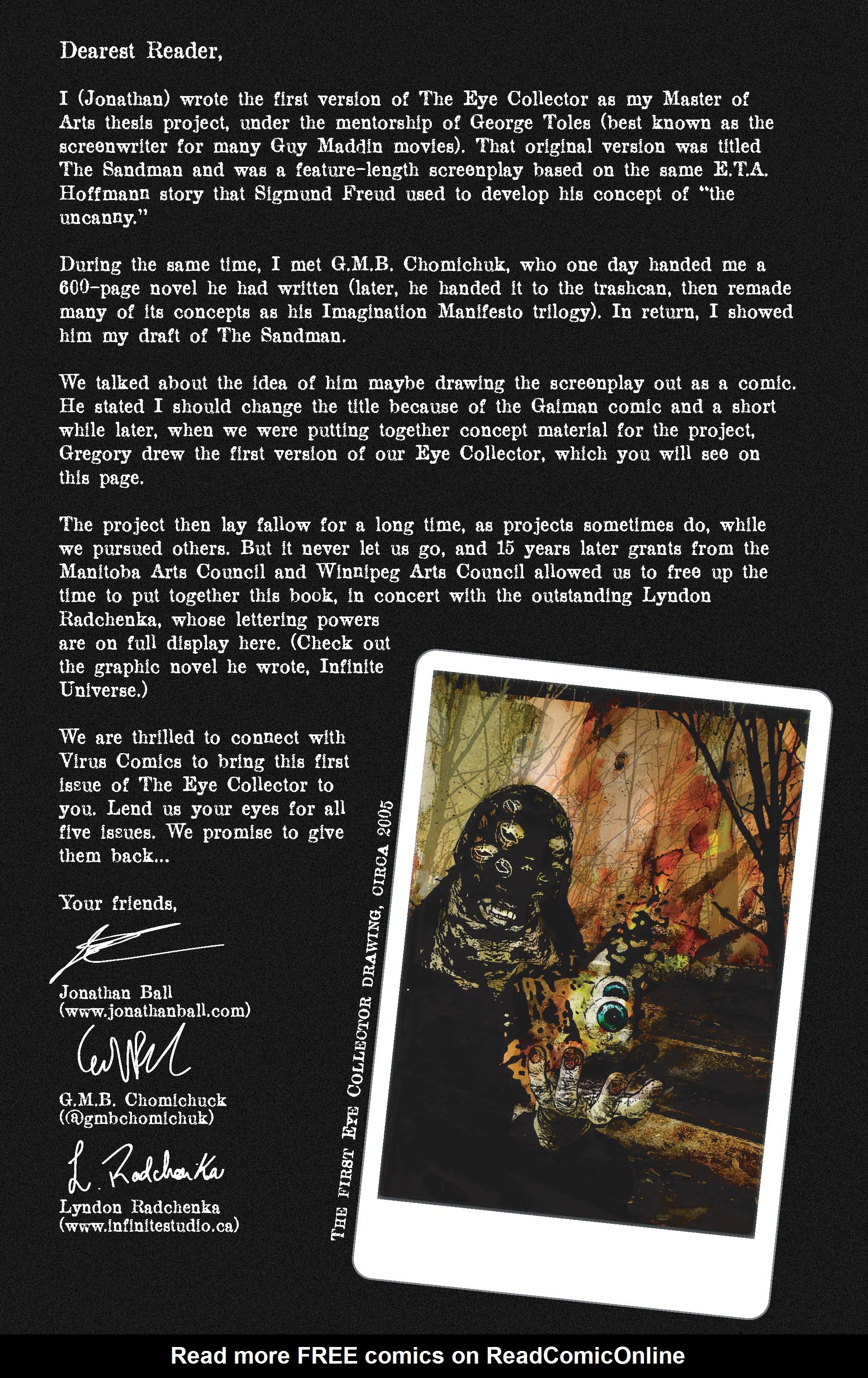 Read online The Eye Collector comic -  Issue #1 - 25