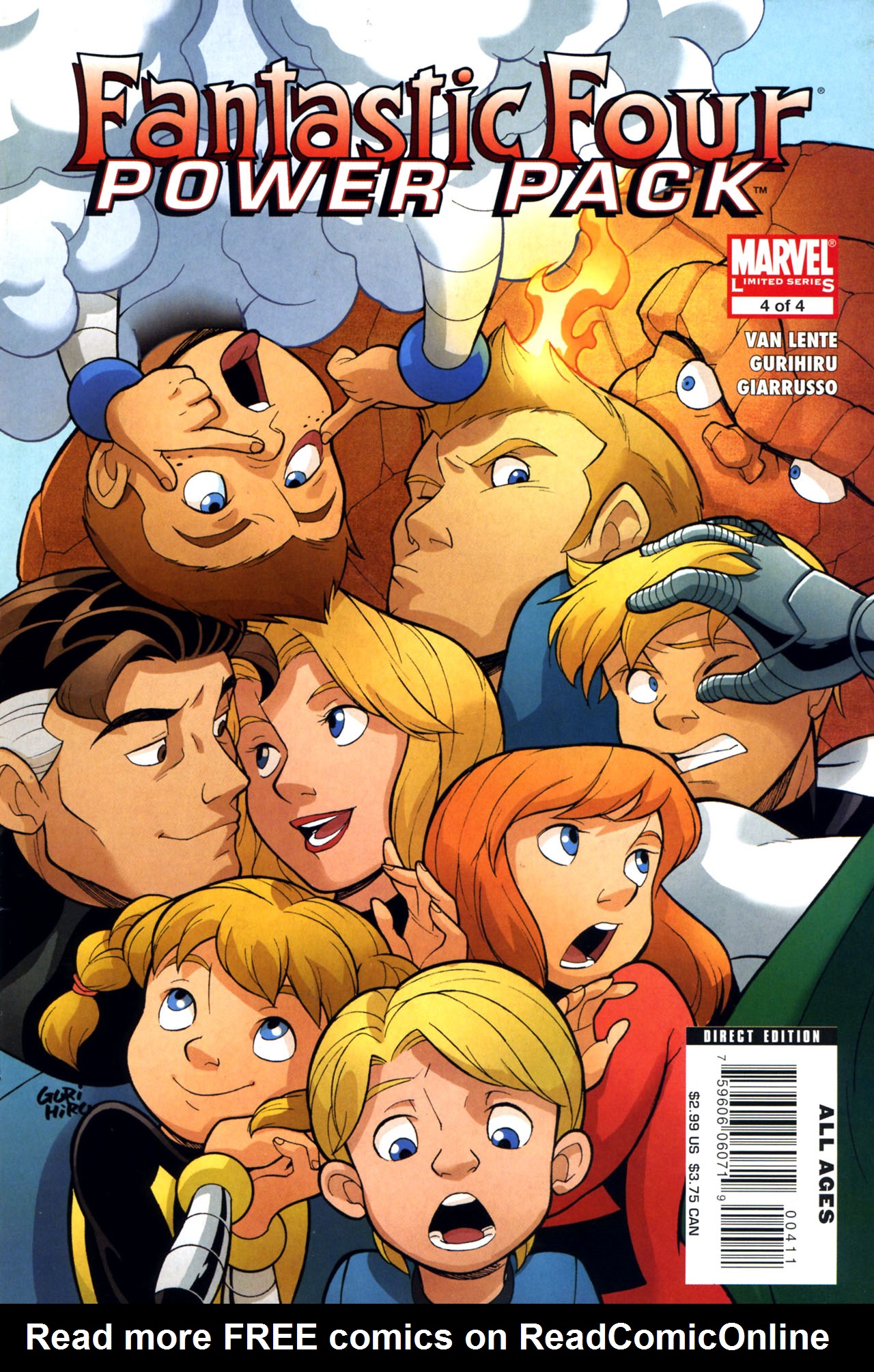 Read online Fantastic Four and Power Pack comic -  Issue #4 - 1