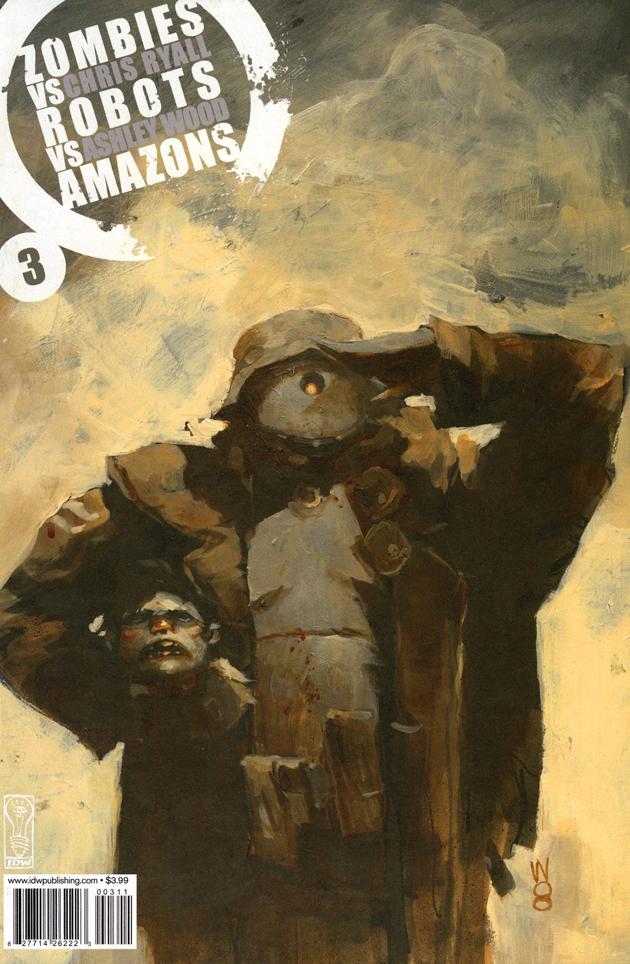 Read online Zombies vs. Robots vs. Amazons comic -  Issue #3 - 1