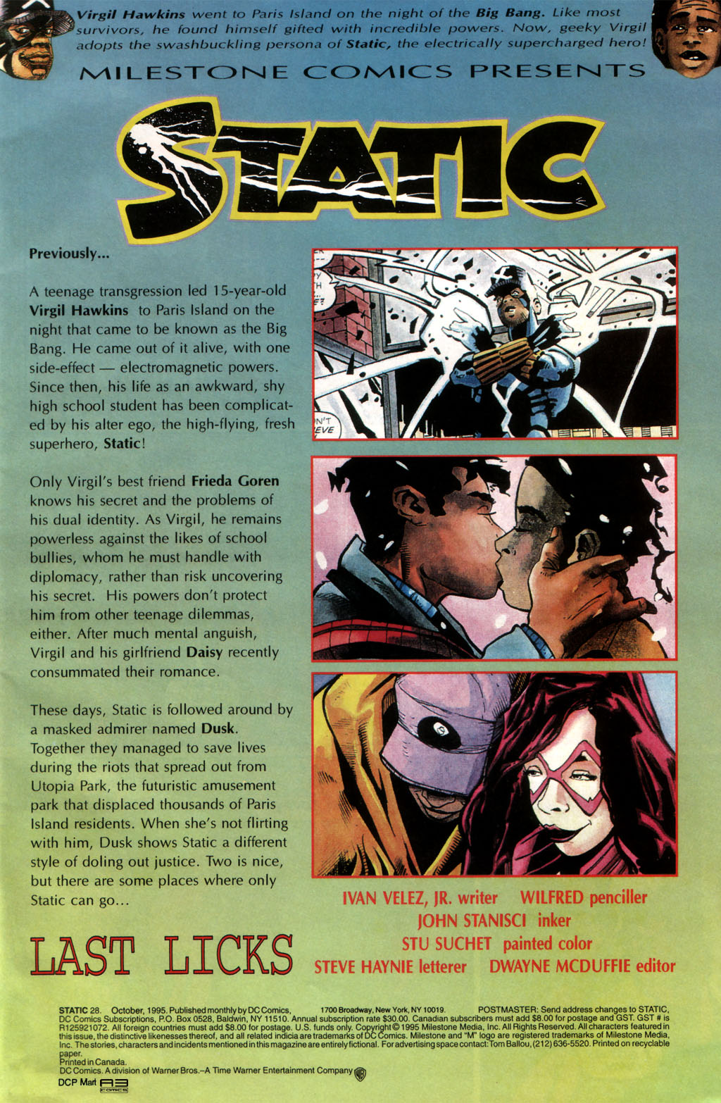 Read online Static comic -  Issue #28 - 2