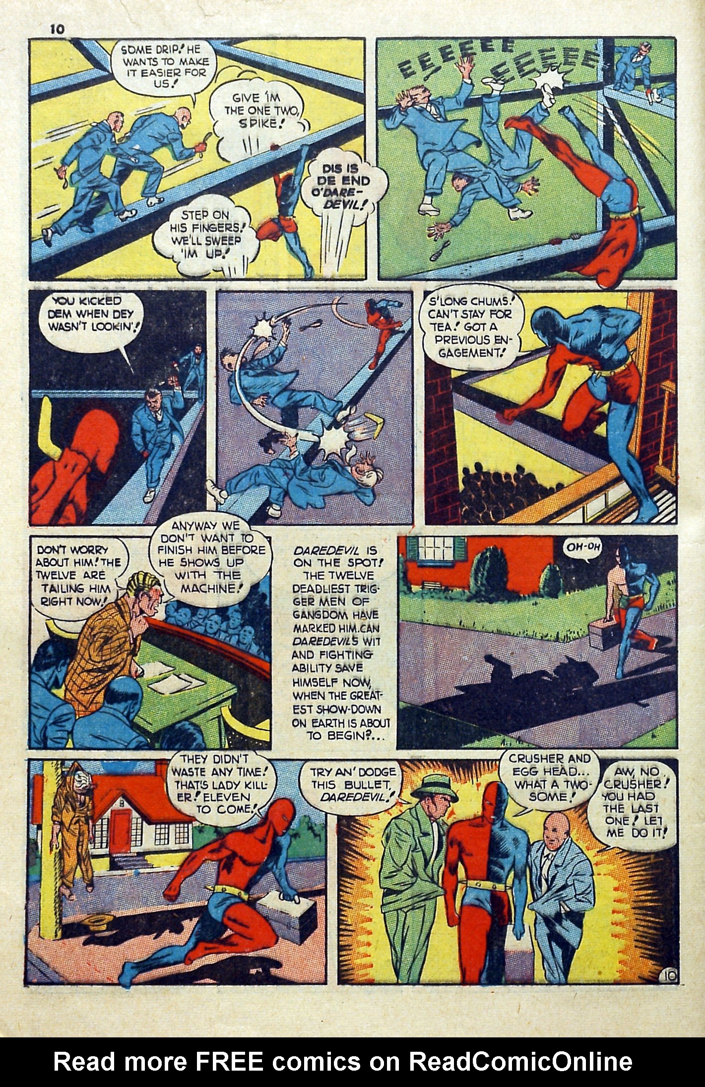 Read online Daredevil (1941) comic -  Issue #5 - 12