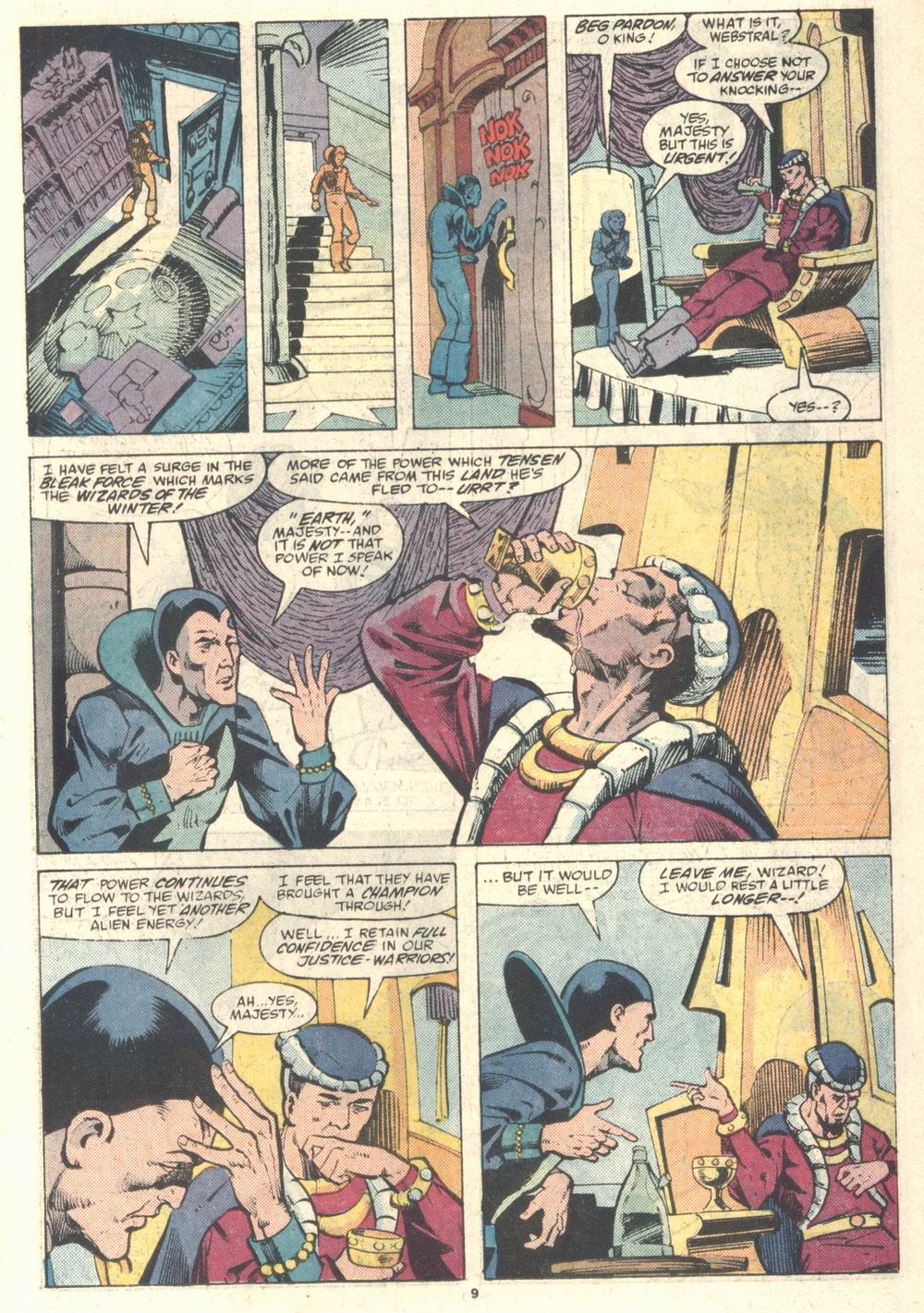 Read online Justice (1986) comic -  Issue #7 - 10