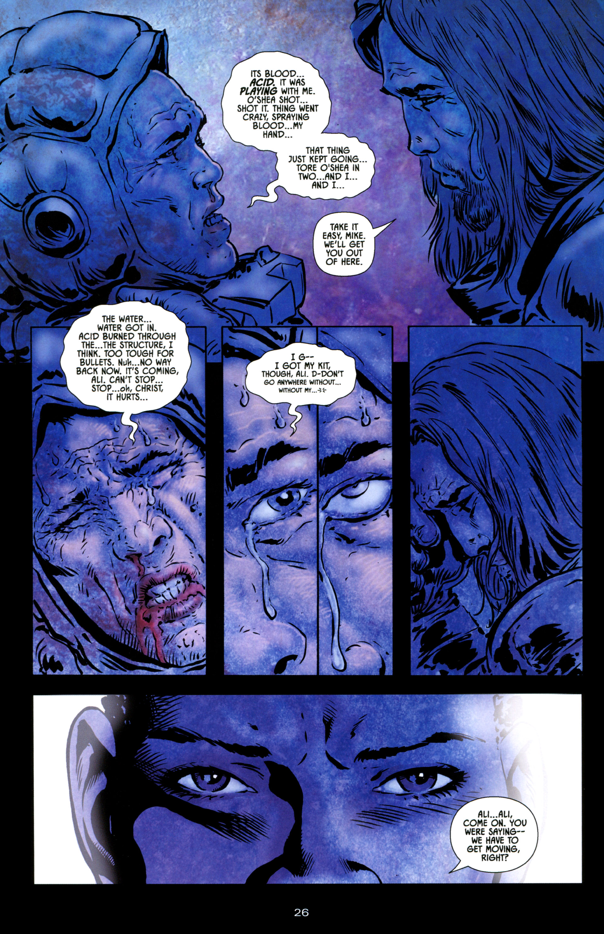 Read online Aliens: Fast Track to Heaven comic -  Issue # Full - 27