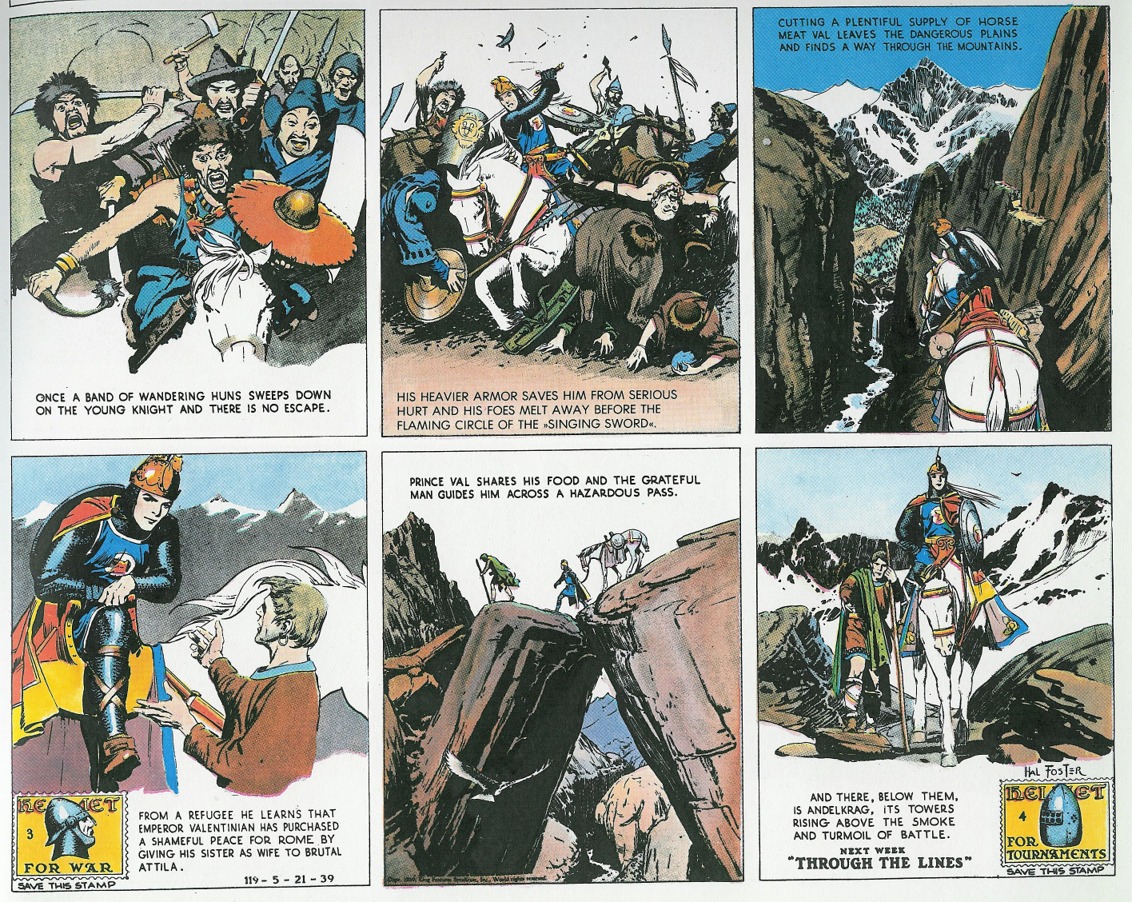 Read online Prince Valiant comic -  Issue # TPB 2 (Part 1) - 42