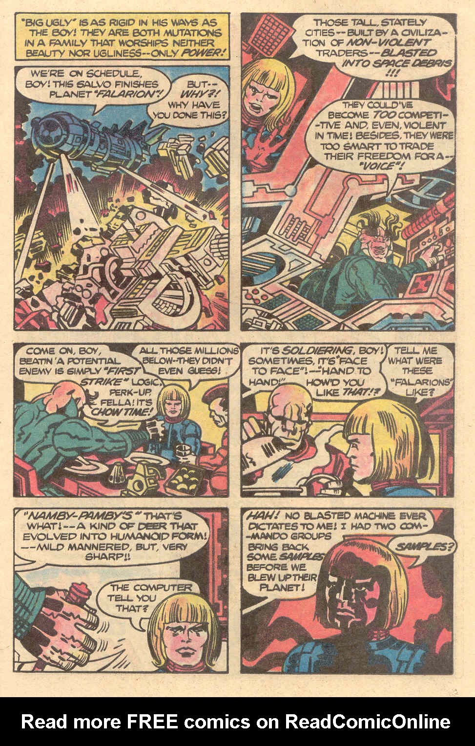 Read online Captain Victory and the Galactic Rangers (1981) comic -  Issue #11 - 22