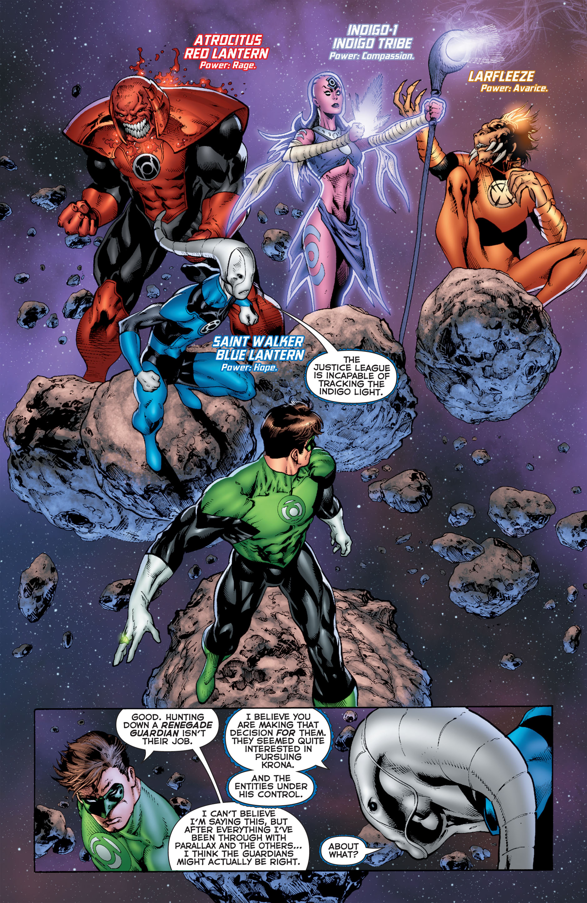 Read online Green Lantern: War of the Green Lanterns (2011) comic -  Issue # TPB - 12