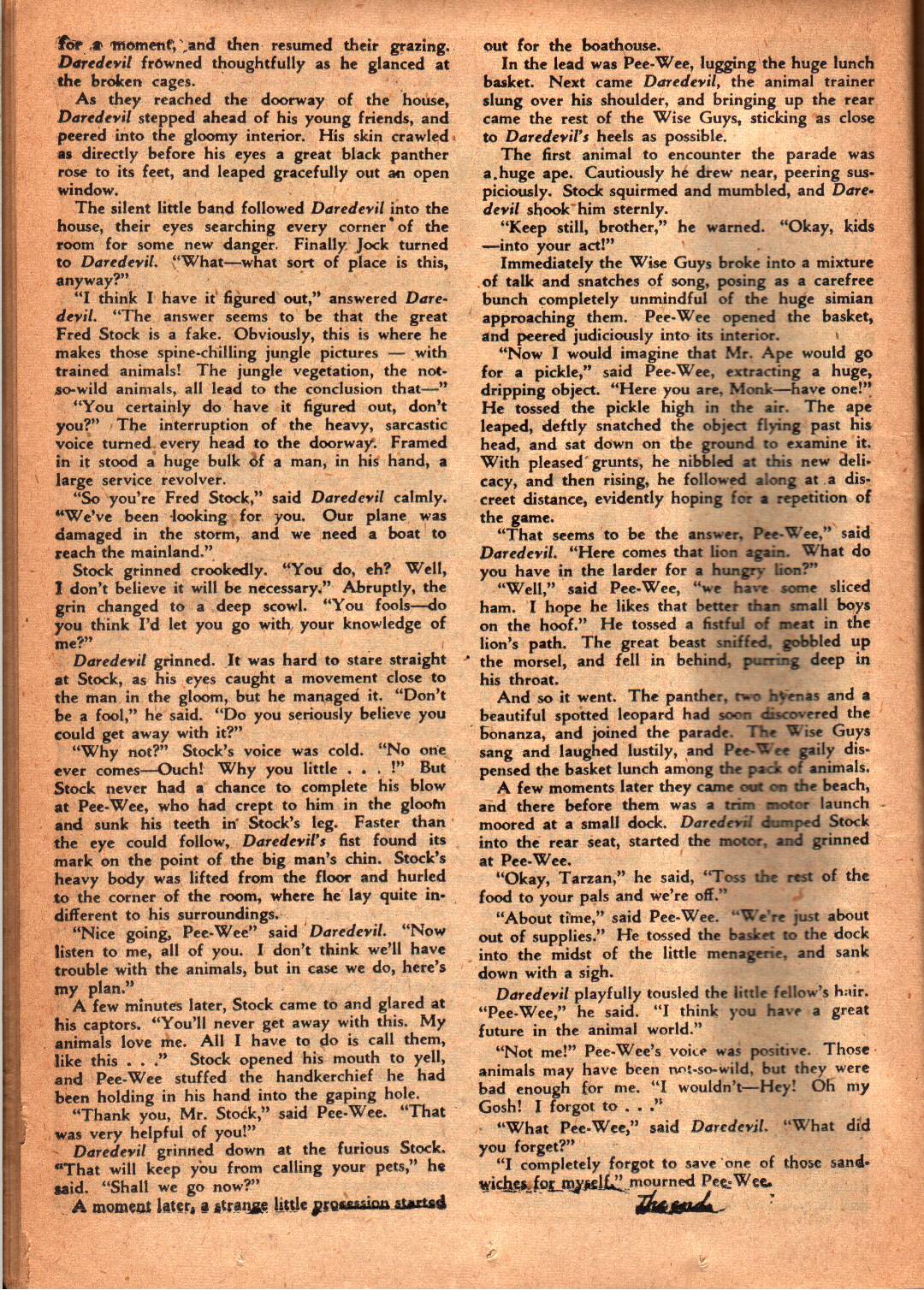 Read online Boy Comics comic -  Issue #31 - 33