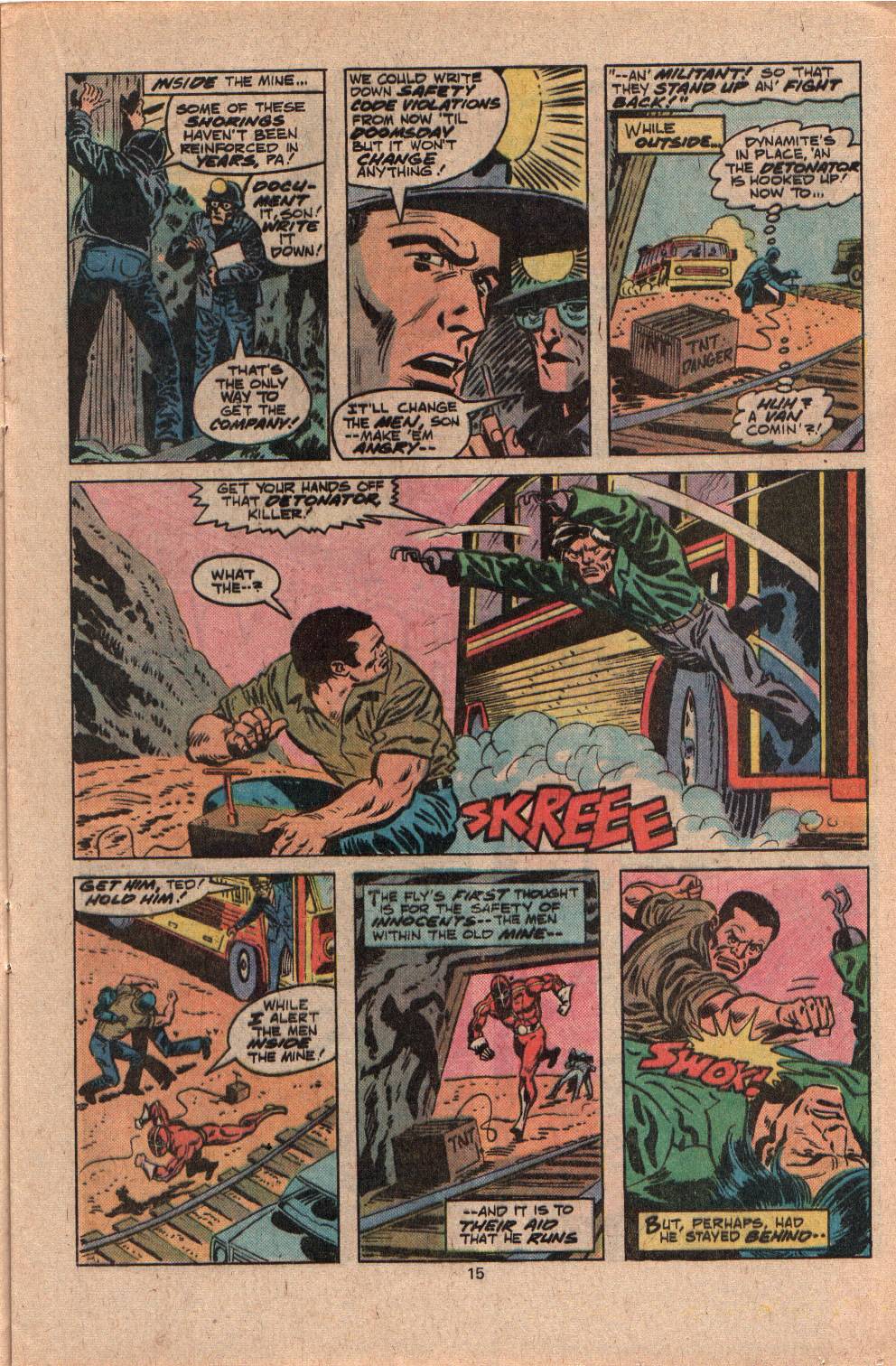 Read online The Human Fly comic -  Issue #10 - 10