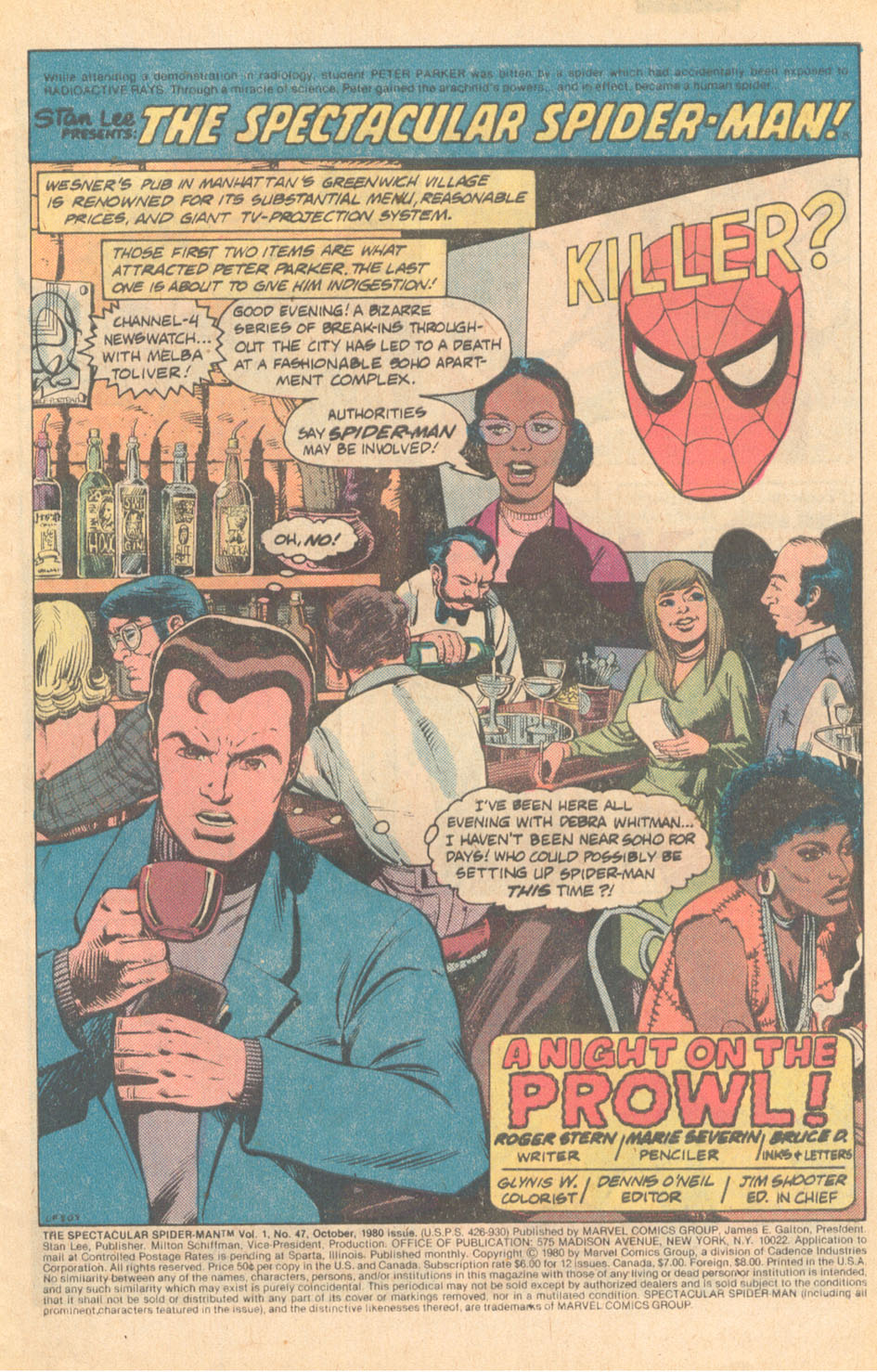Read online The Spectacular Spider-Man (1976) comic -  Issue #47 - 2