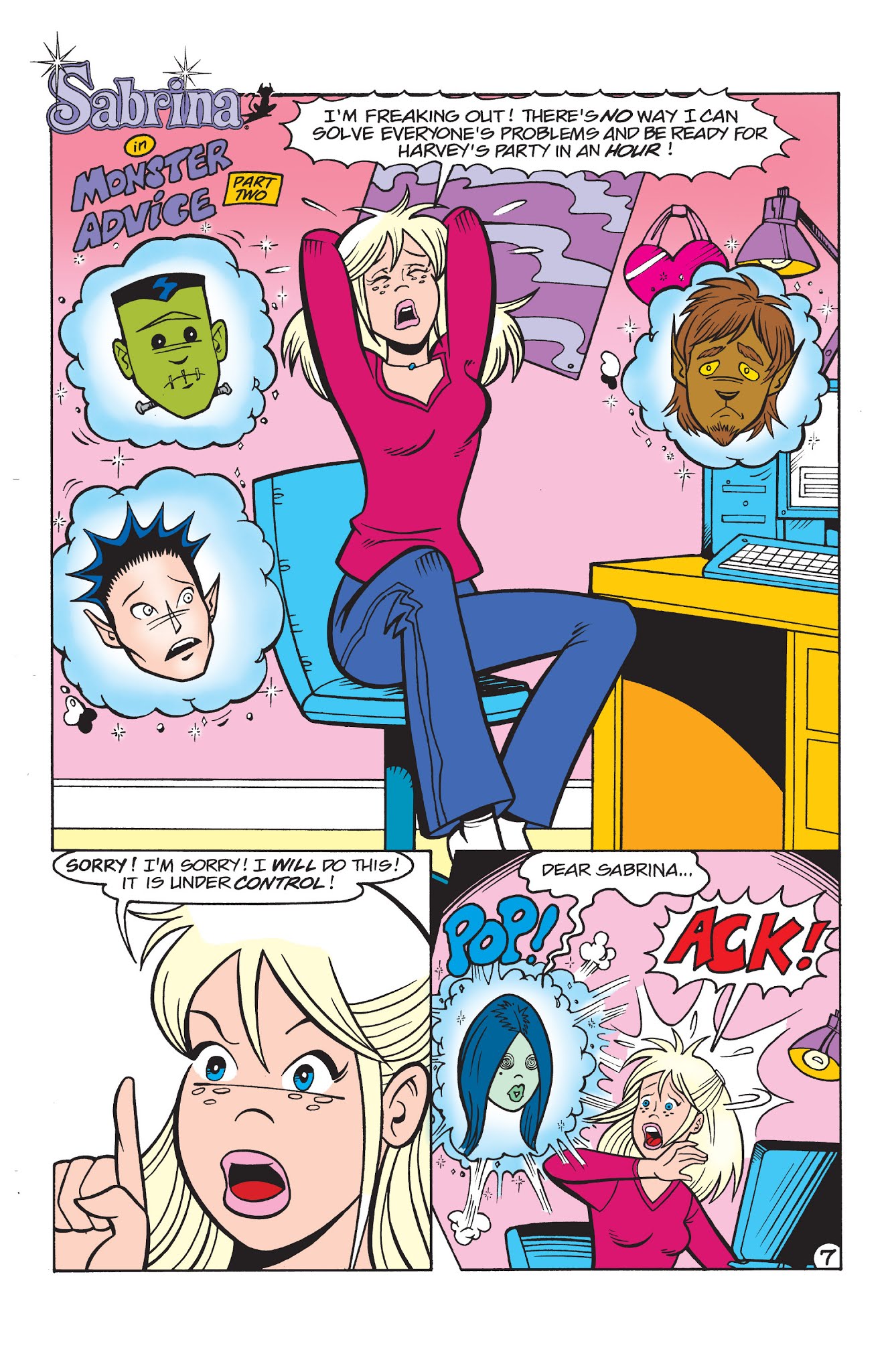 Read online Sabrina the Teenage Witch (2000) comic -  Issue #50 - 8