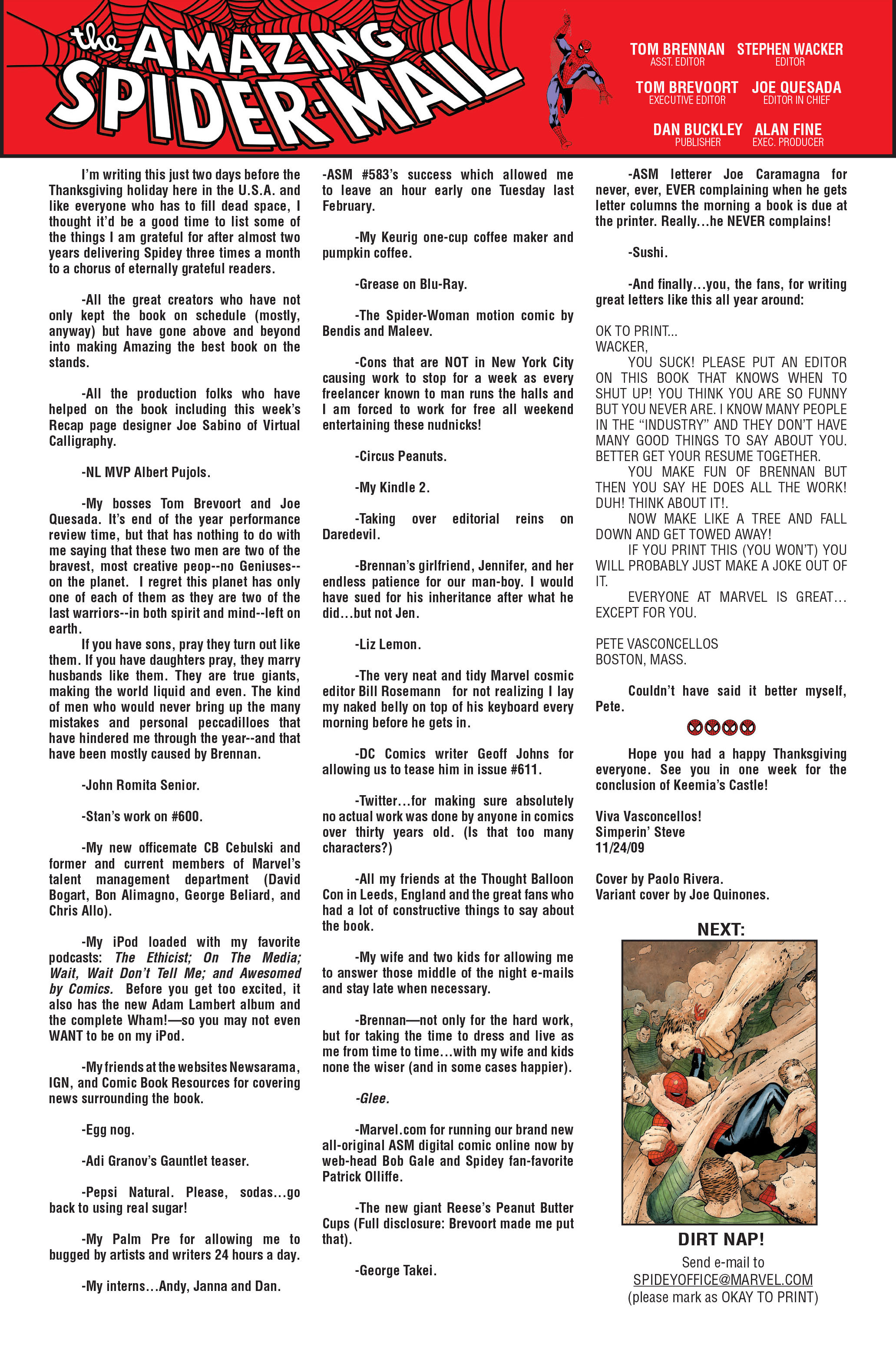 Read online The Amazing Spider-Man (1963) comic -  Issue #615 - 25