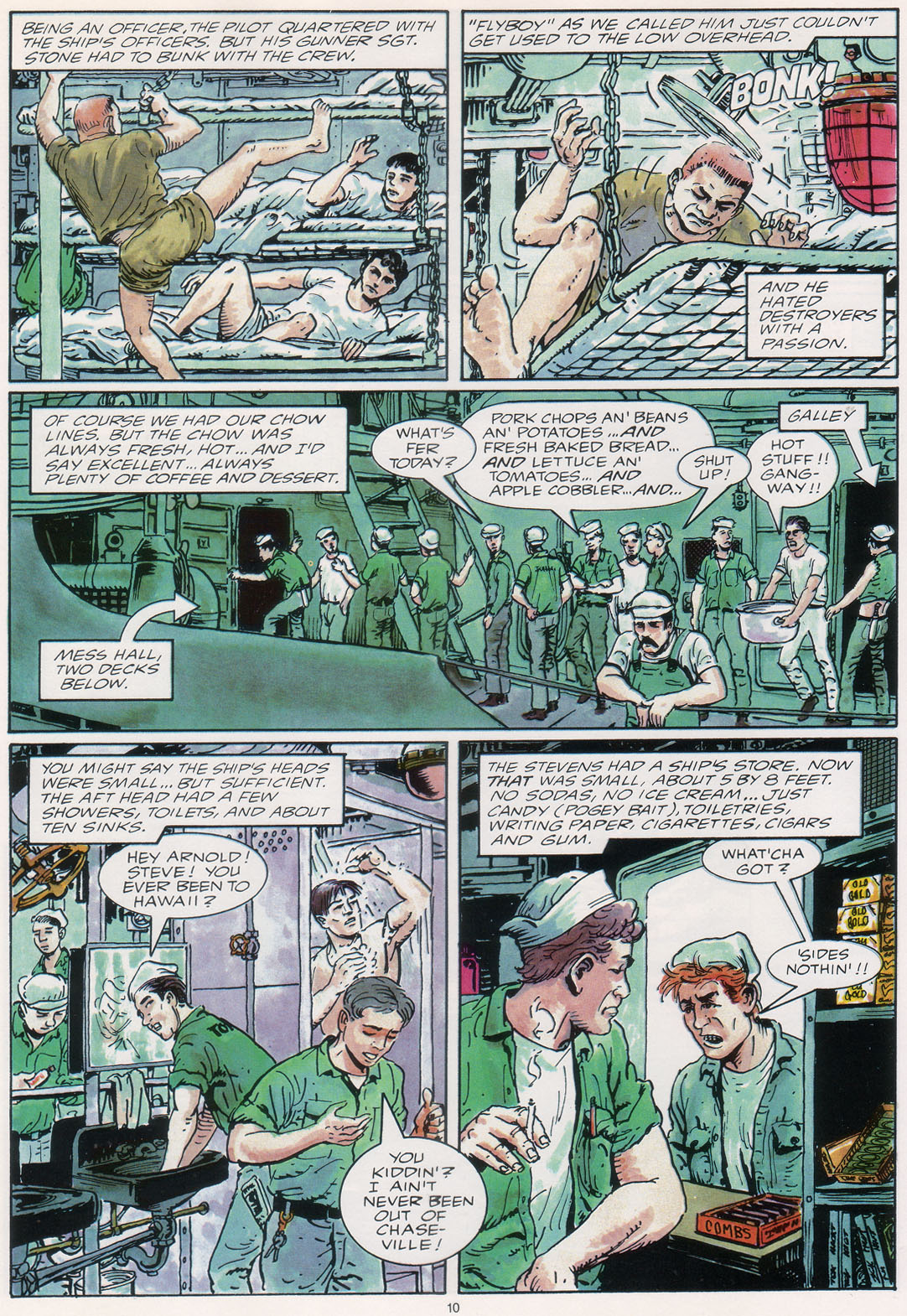 Read online Marvel Graphic Novel comic -  Issue #30 - A Sailor's Story - 16