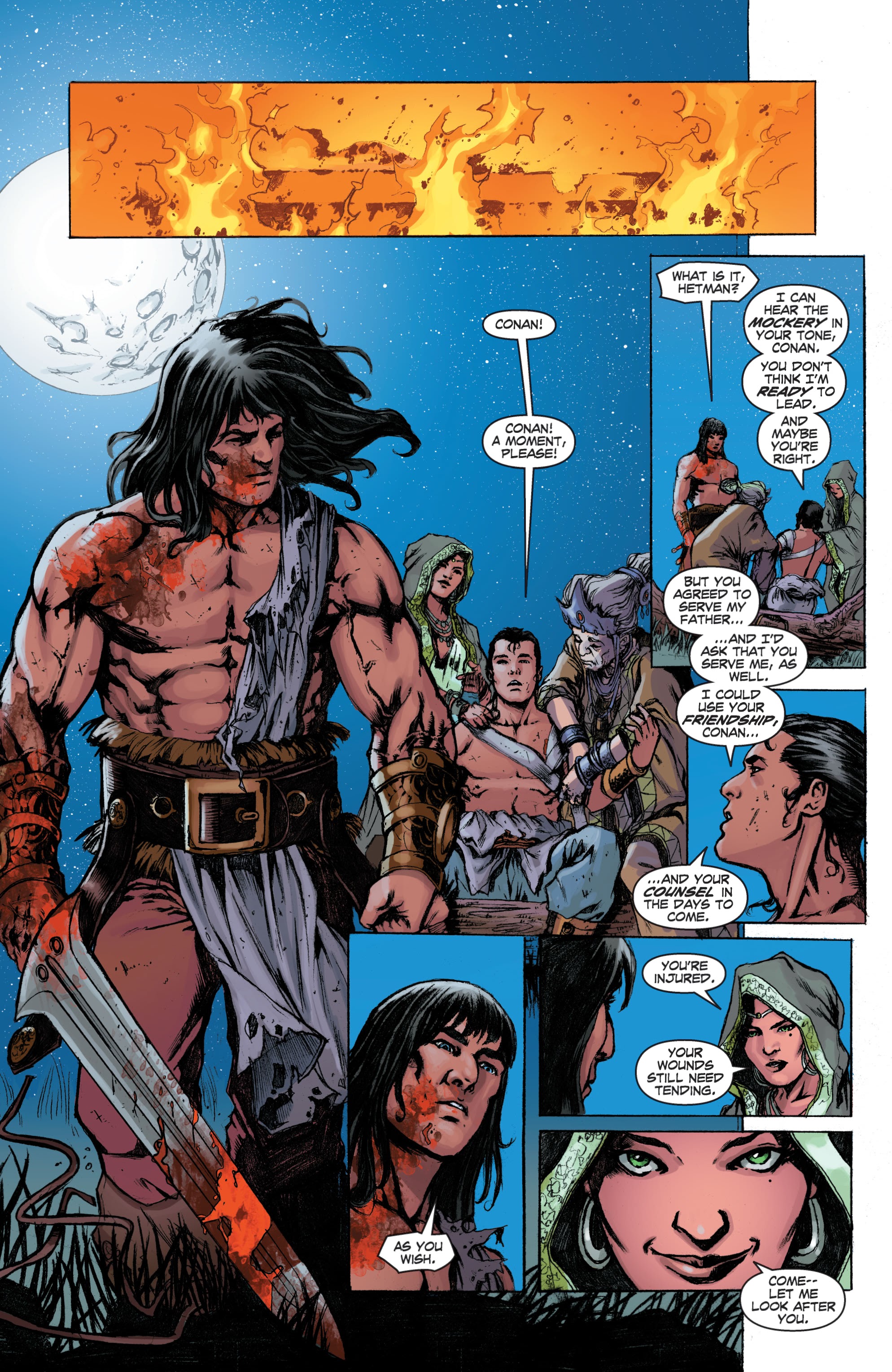Read online Conan Chronicles Epic Collection comic -  Issue # TPB Blood In His Wake (Part 3) - 19
