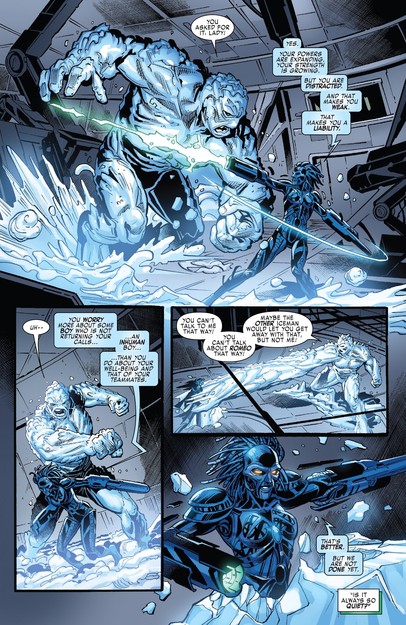 Read online X-Men: Blue comic -  Issue #10 - 8