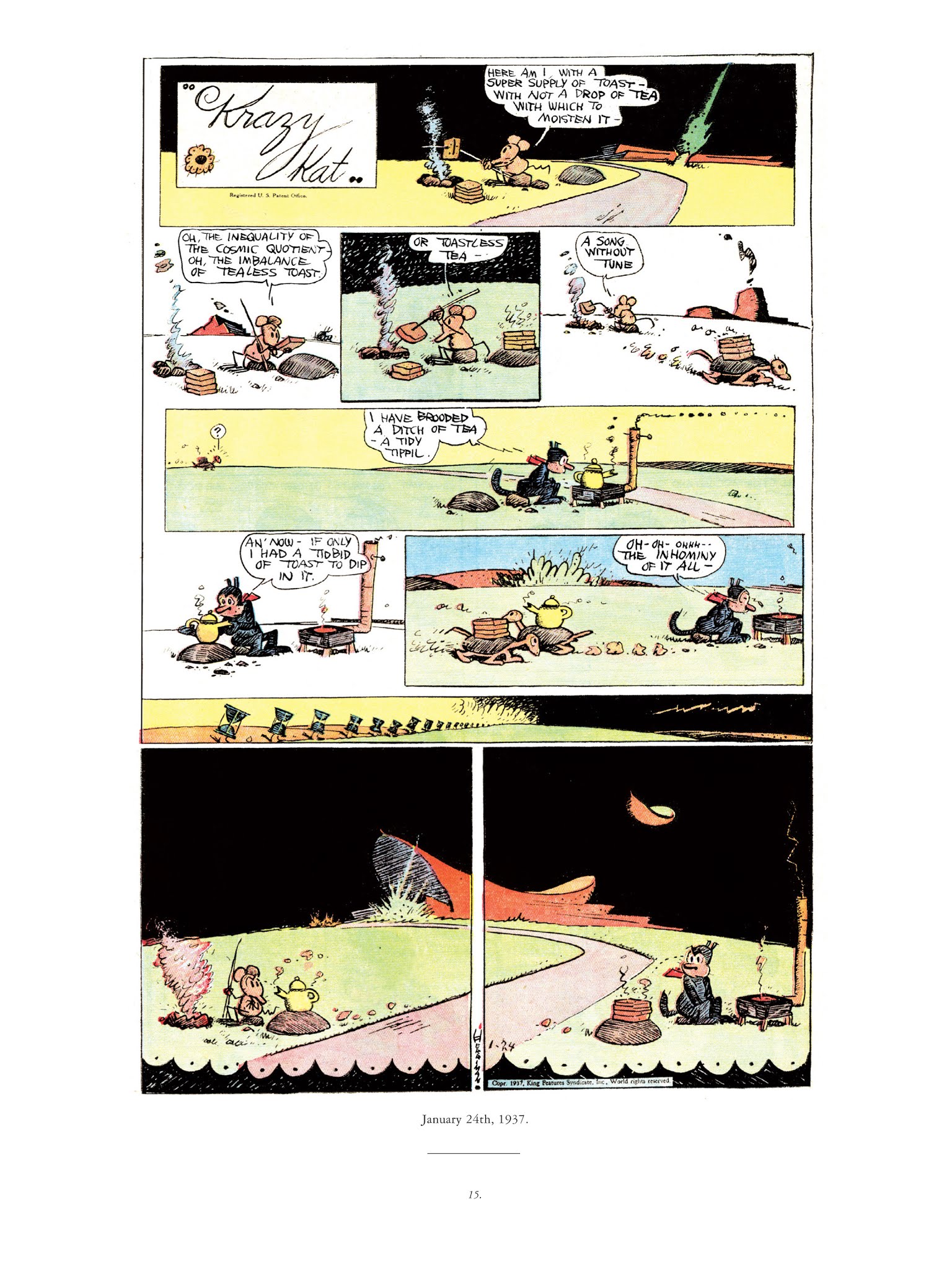 Read online Krazy & Ignatz comic -  Issue # TPB 10 - 13