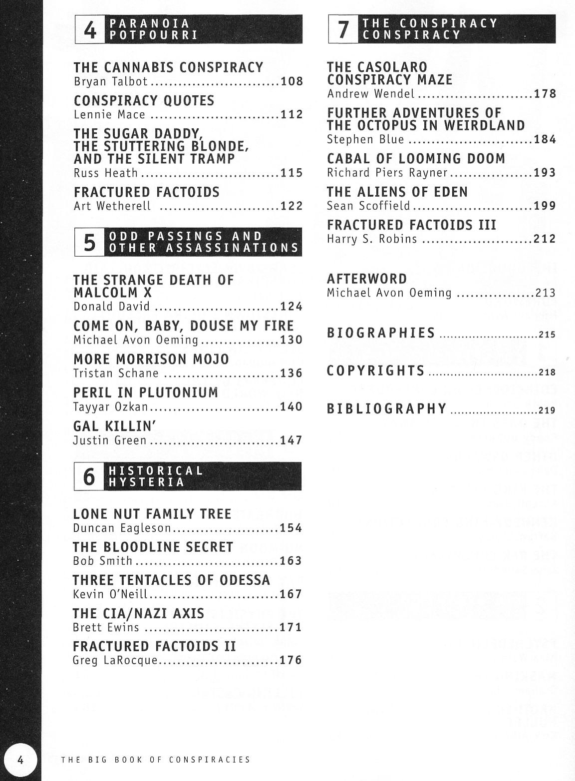 Read online The Big Book of... comic -  Issue # TPB Conspiracies - 4