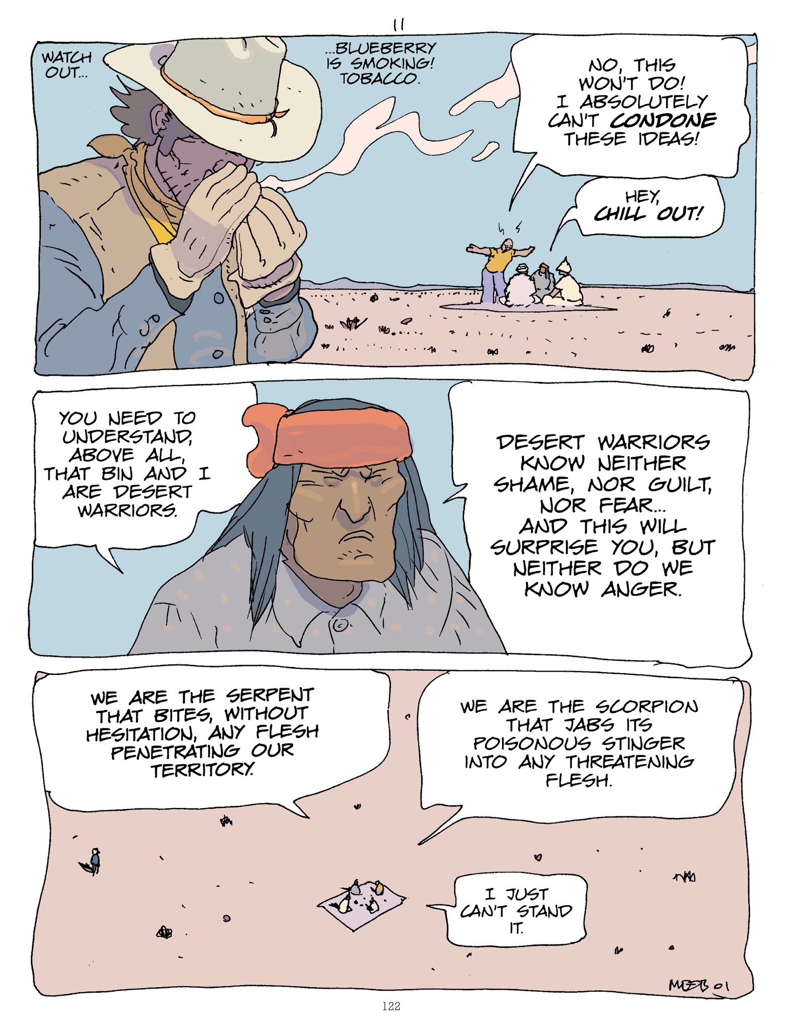 Read online Moebius Library comic -  Issue # TPB 2 - 121
